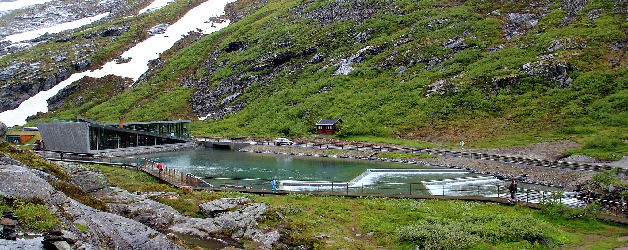 Photo showing: Visitor center at Trollstigen, Norway