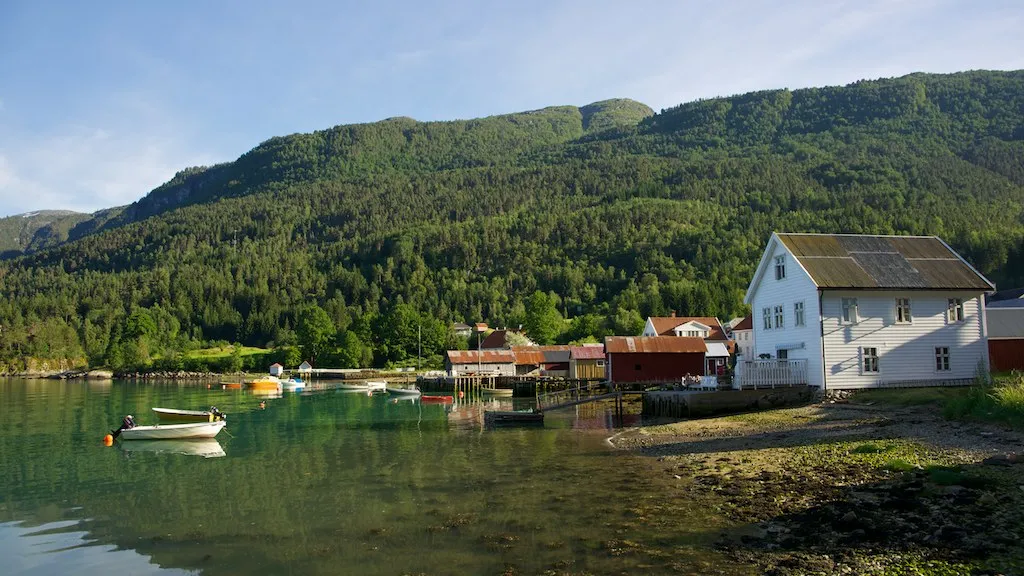 Photo showing: Solvorn in Luster, Norway