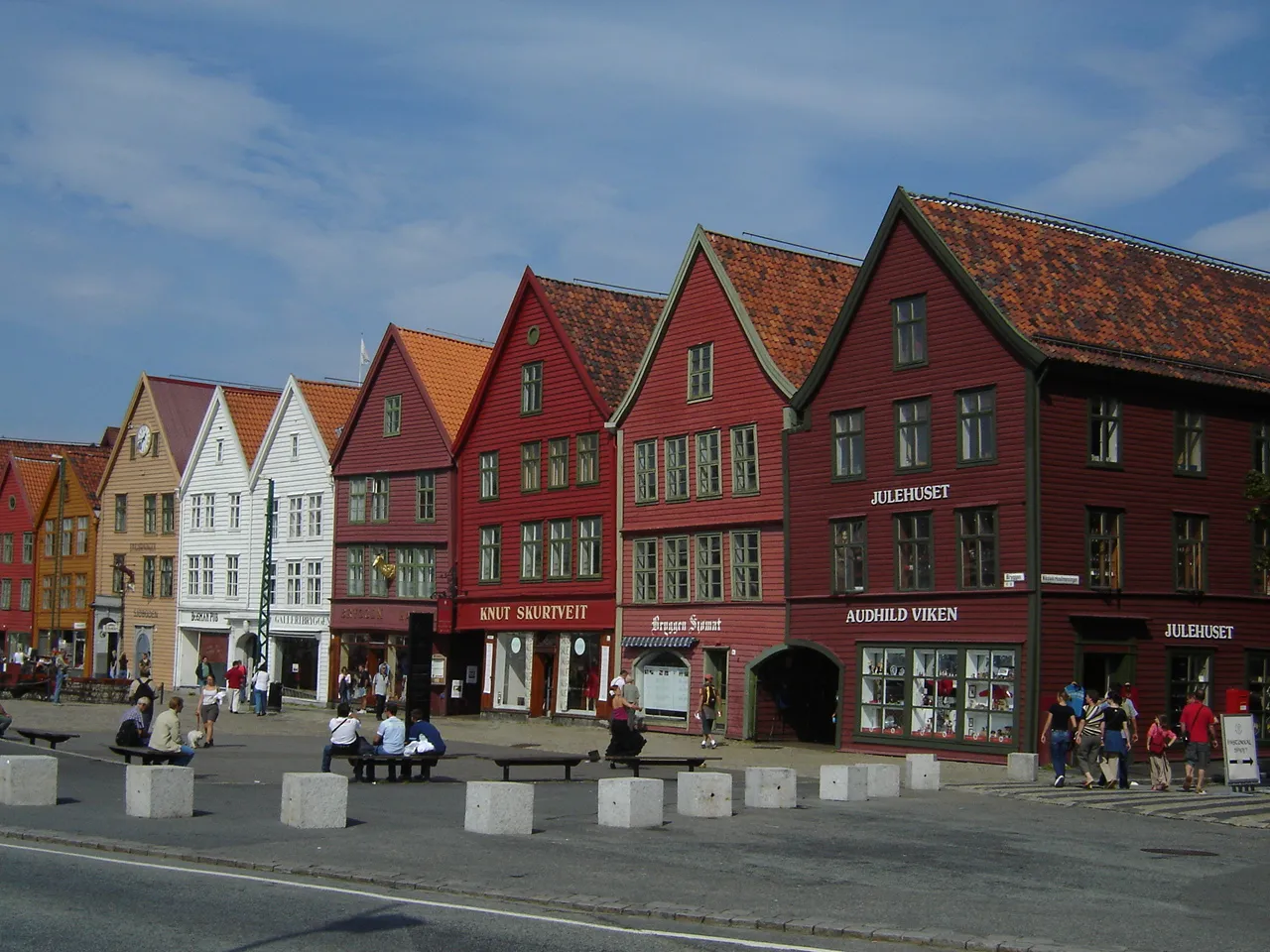 Photo showing: Bryggen in Bergen