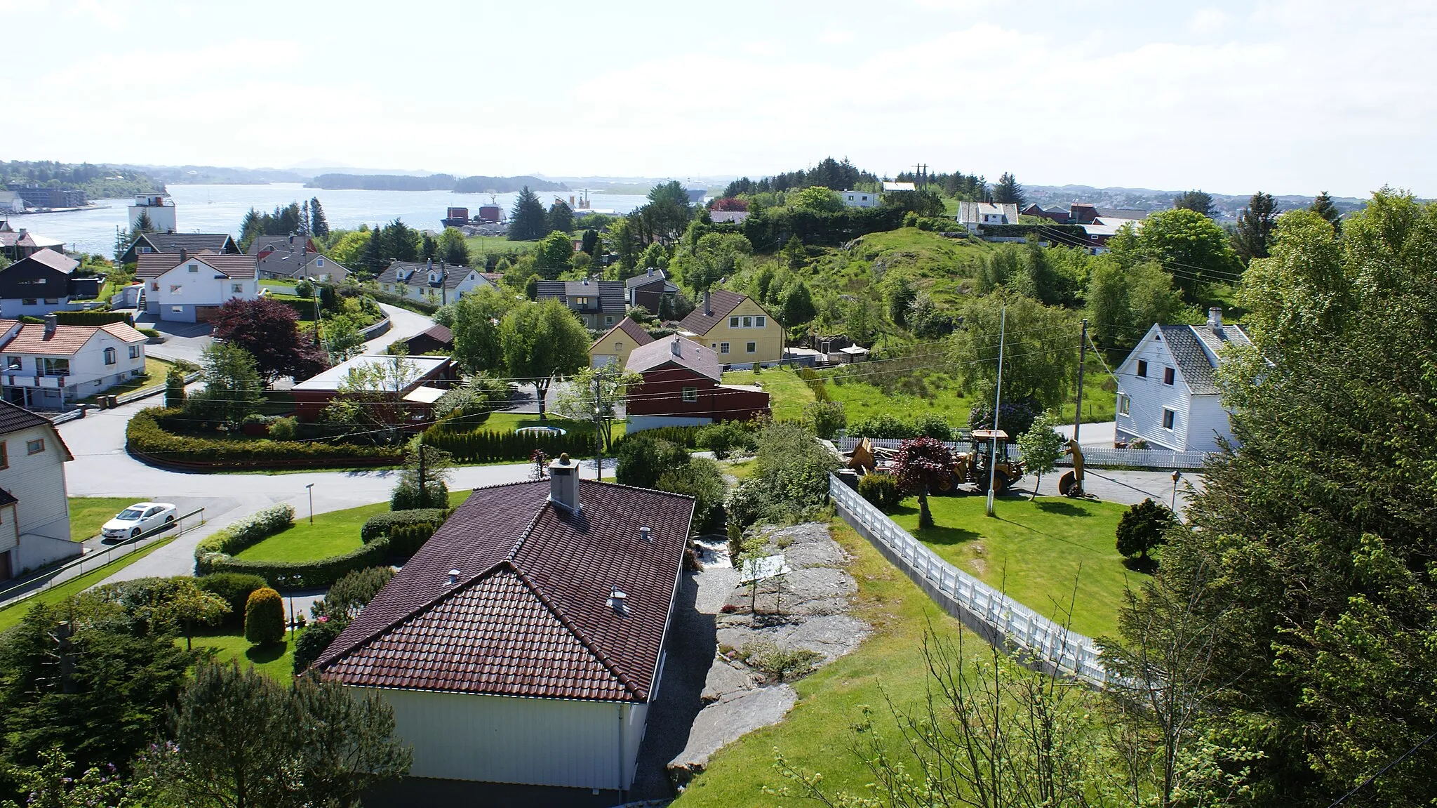 Photo showing: Karmøya, Haugesundet, Rogaland, Norway. Salhus village.