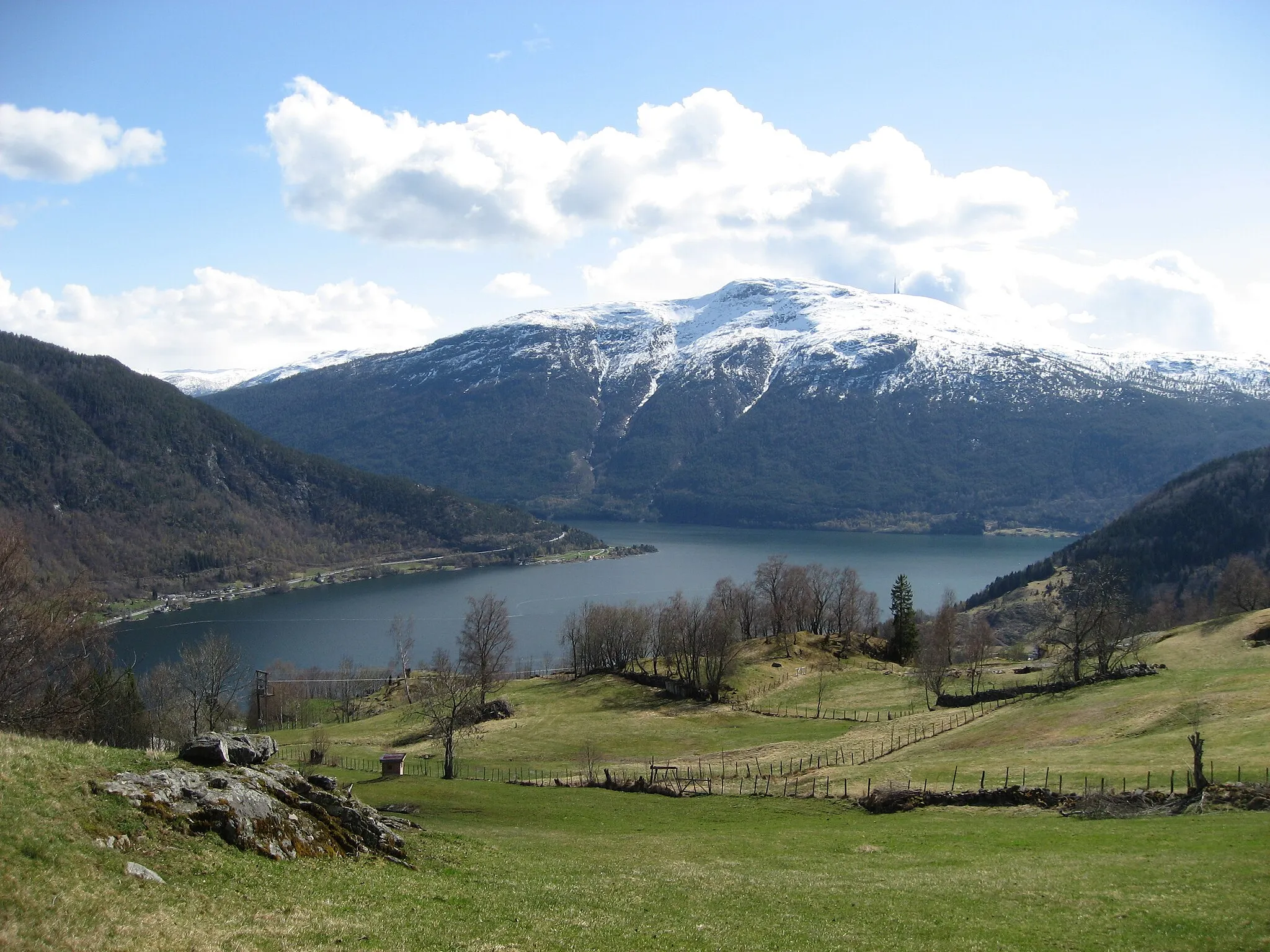 Photo showing: View from Aaberge, Sogndal