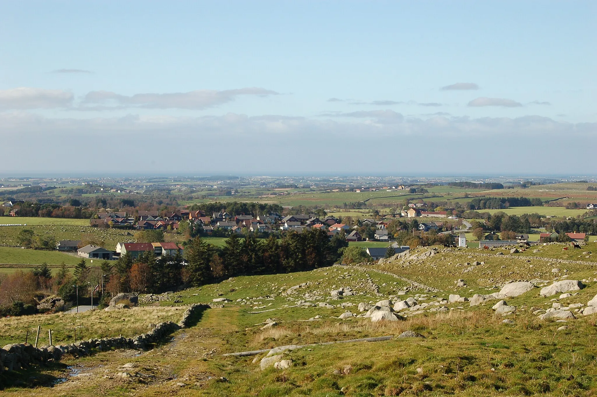 Photo showing: Undheim, Time, Rogaland, Norway