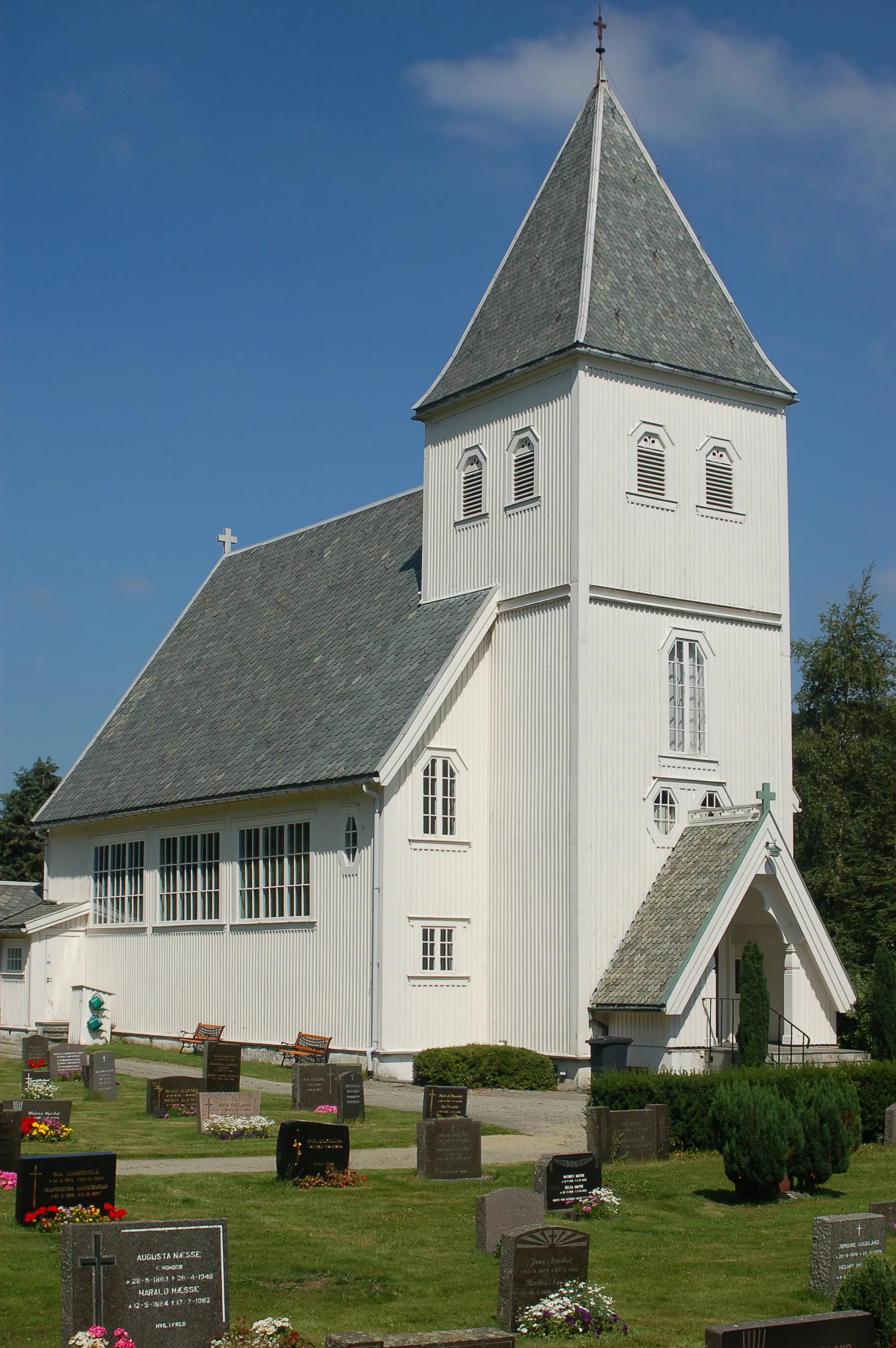 Photo showing: Ålgård Kirke (Church), Gjesdal, Rogaland, Norway