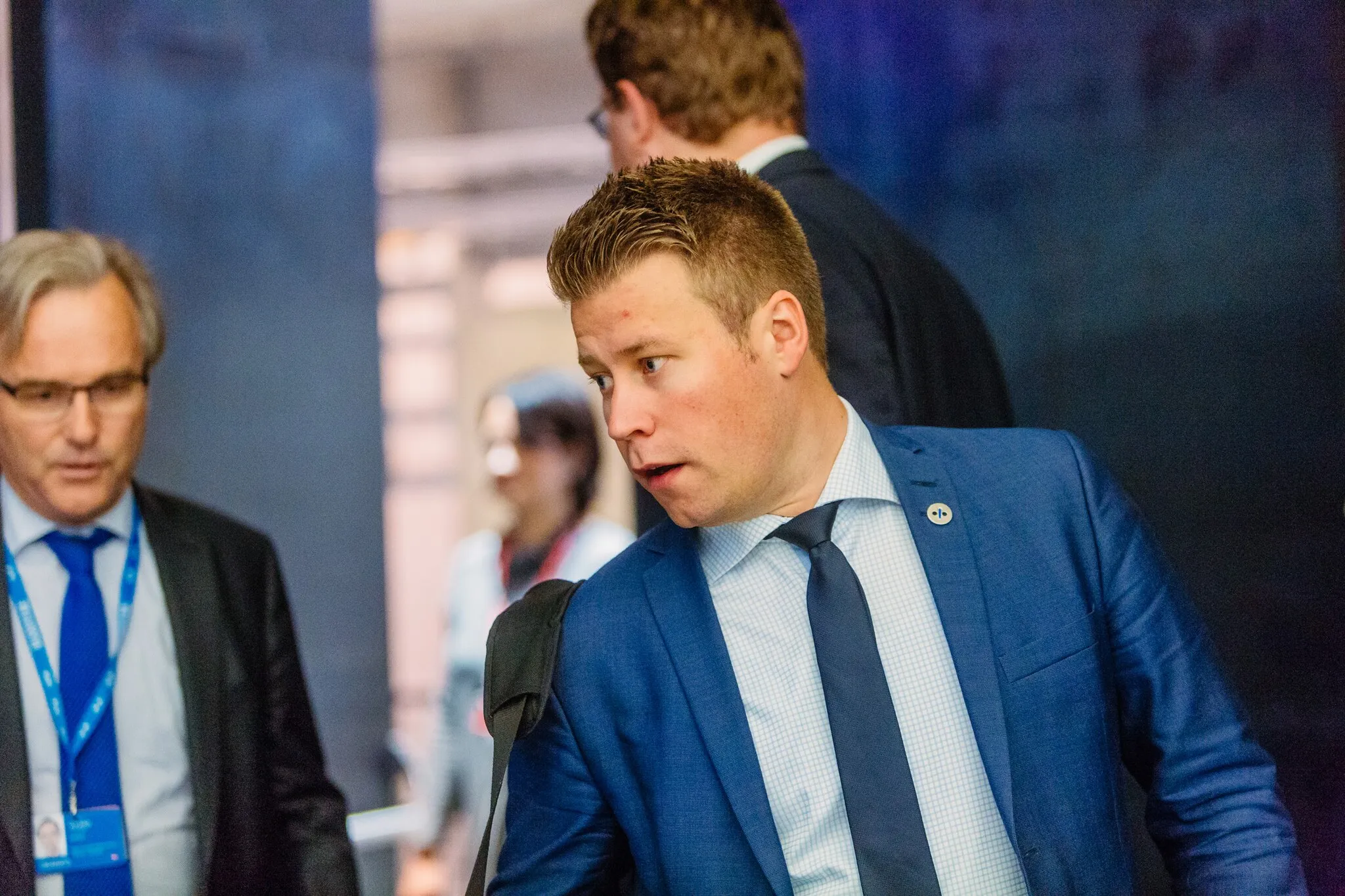 Photo showing: (l-r) Elnar Remi Holmen, State Secretary, Ministry of Petroleum and Energy, Norway

Photo: Arno Mikkor (EU2017EE)