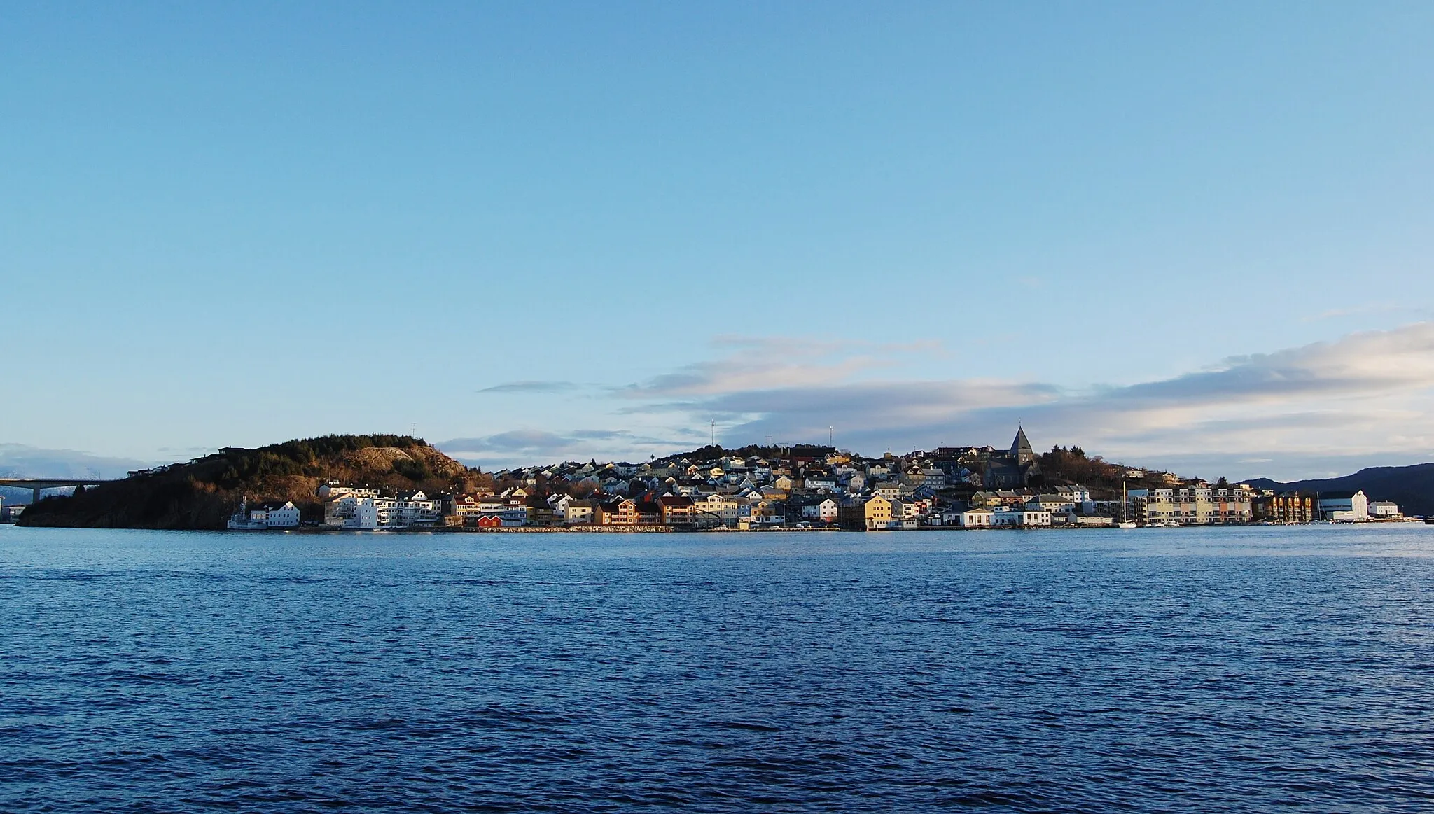 Photo showing: The island Nordlandet in Kristiansund