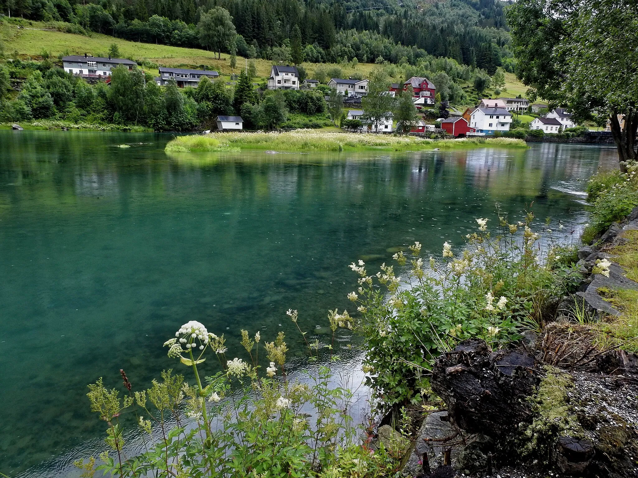 Photo showing: The Stryn-River in Norway.