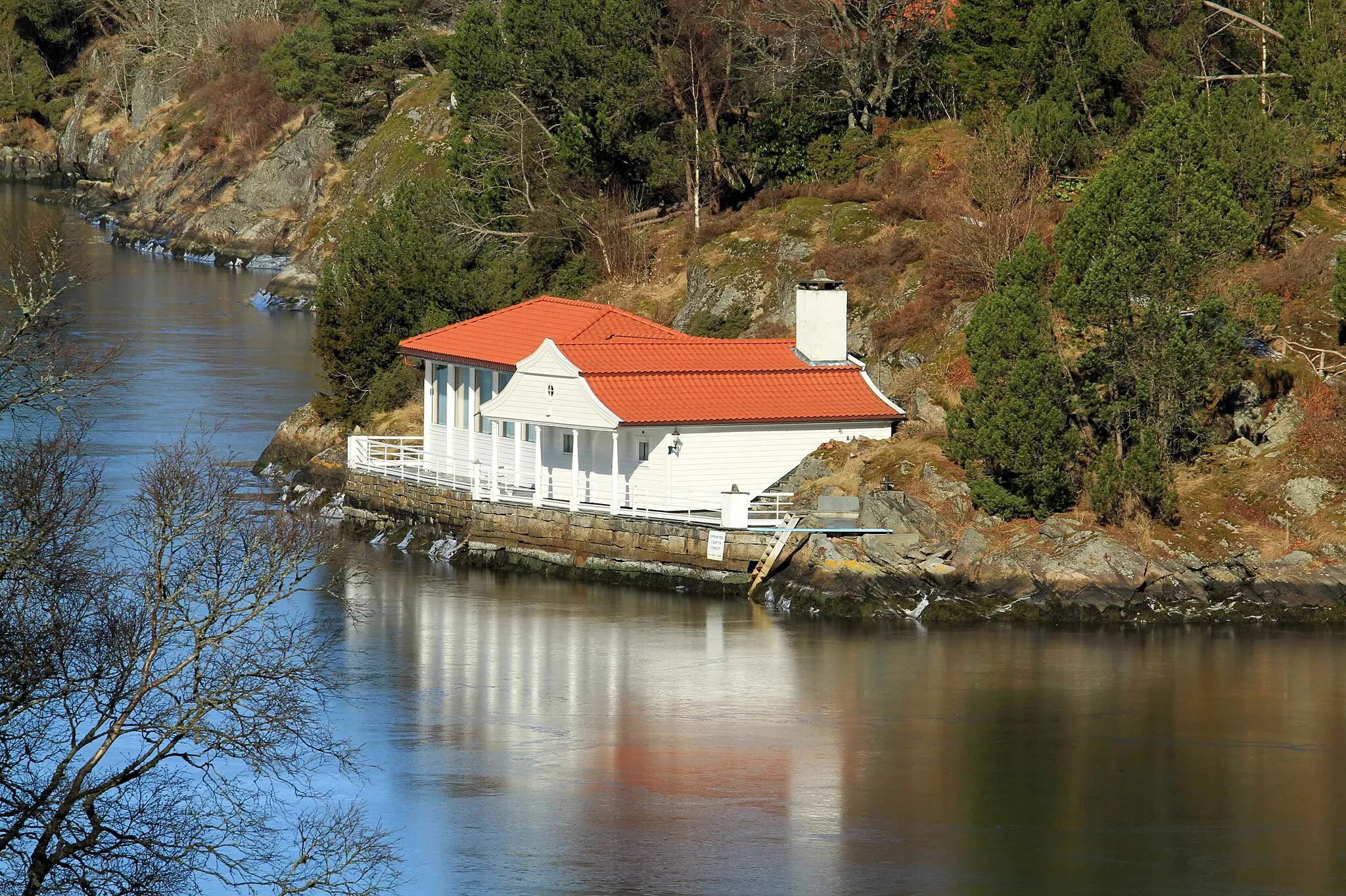 Photo showing: Ervikbukten, Eidsvåg, Bergen, Hordaland, Norway