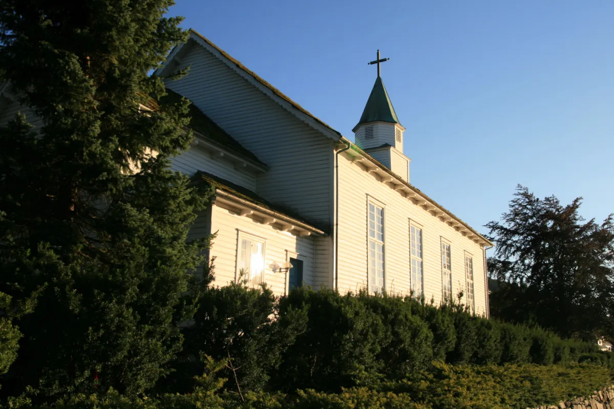 Photo showing: Ølen  kirke
