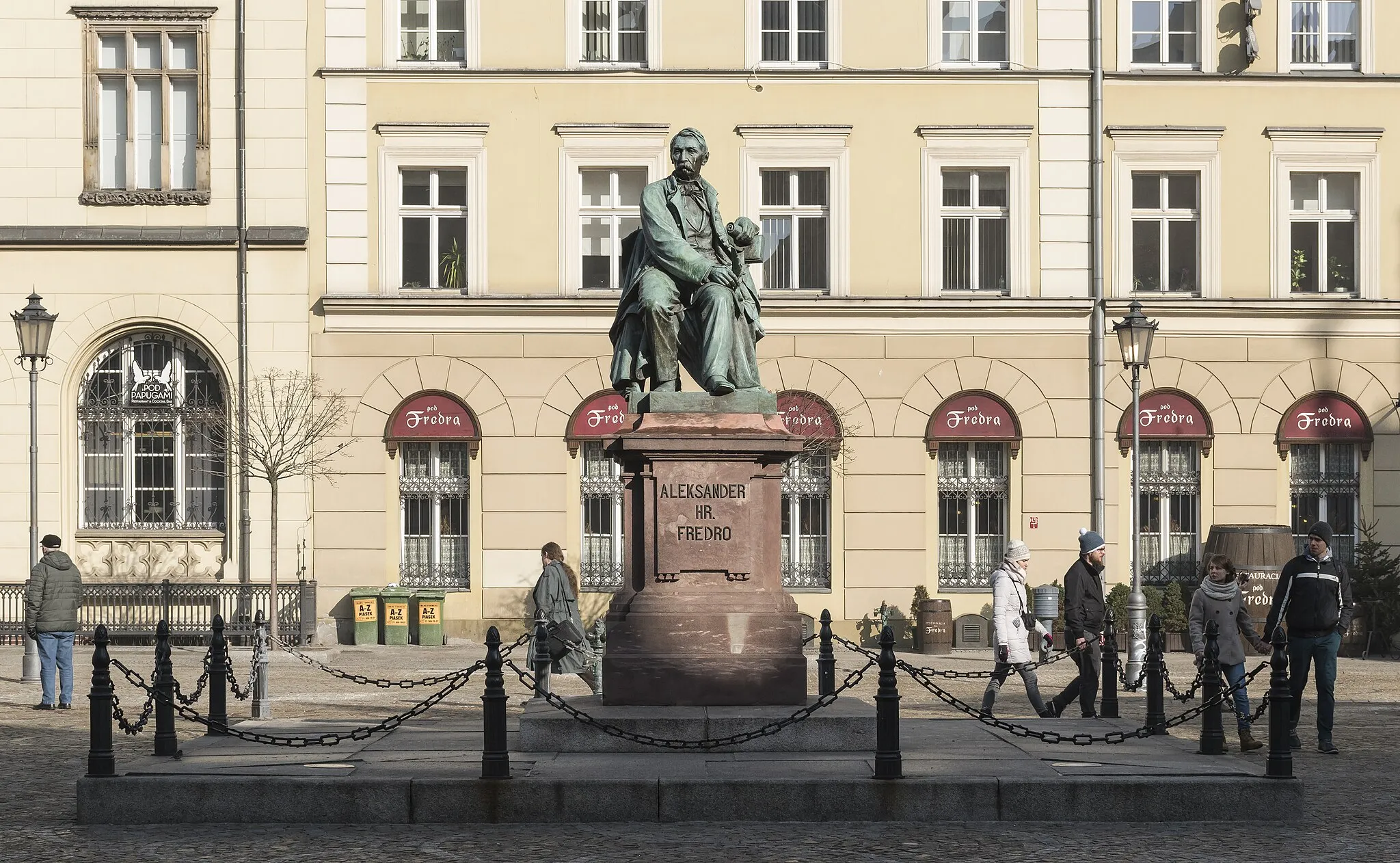 Photo showing: Aleksander Fredro Monument in Wrocław