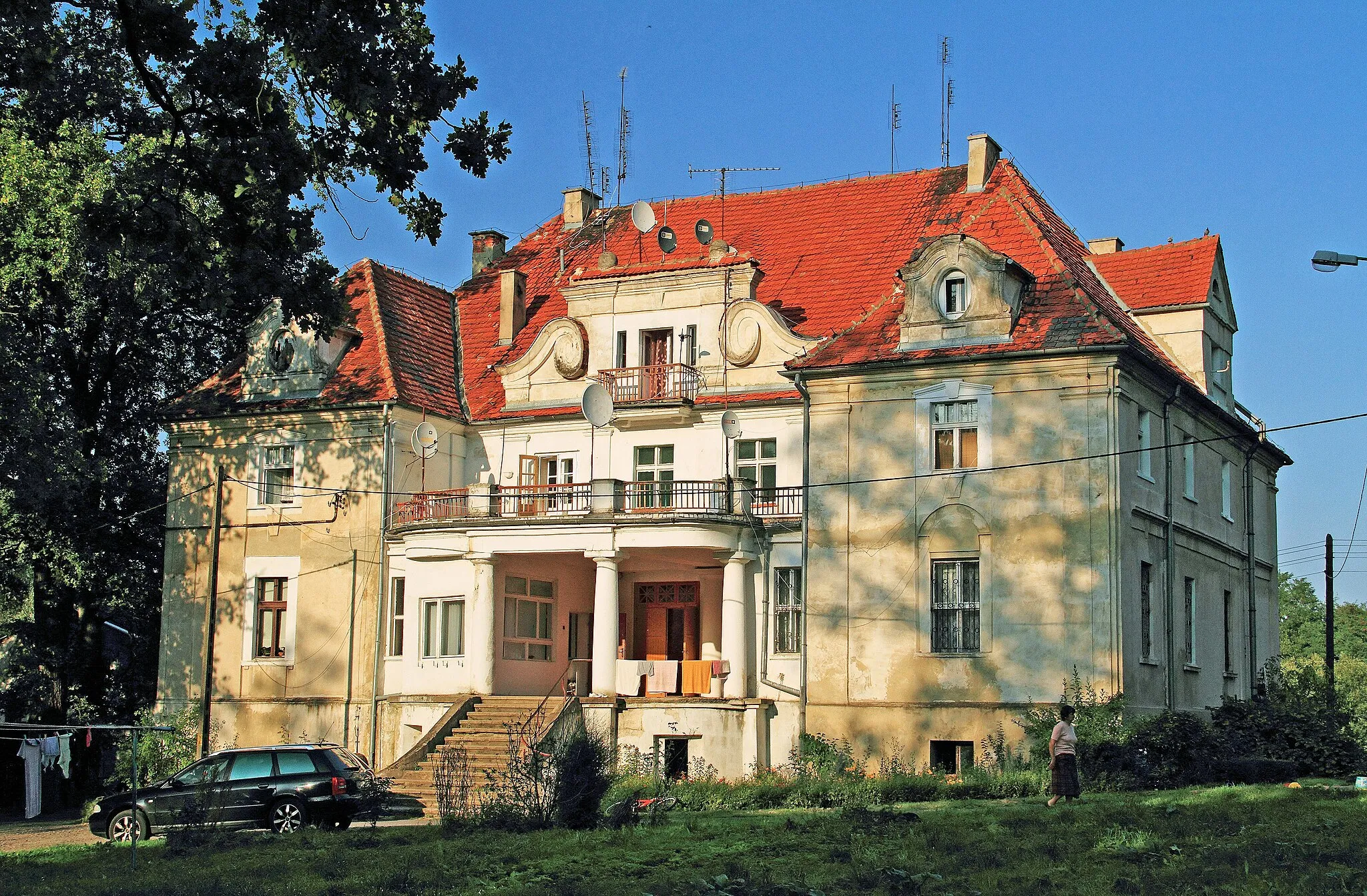 Photo showing: Kaźmierzów 19 - pałac (zabytek nr A/2976/728/L)