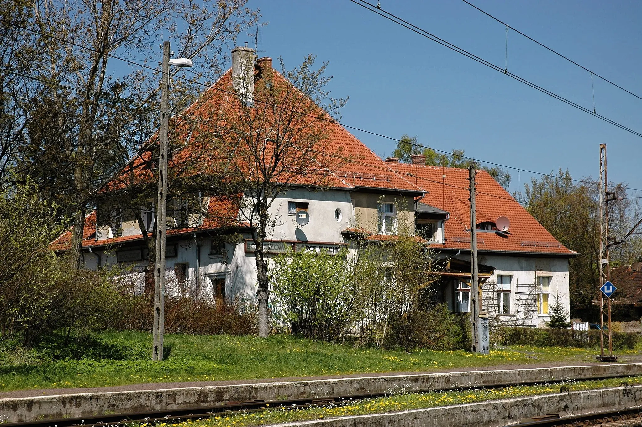 Photo showing: Boguszów Gorce Wschód junction, Poland