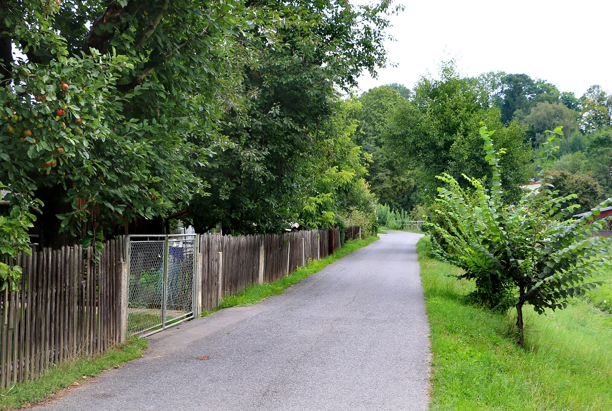 Photo showing: Houští street, Lanškroun, Czech Republic.