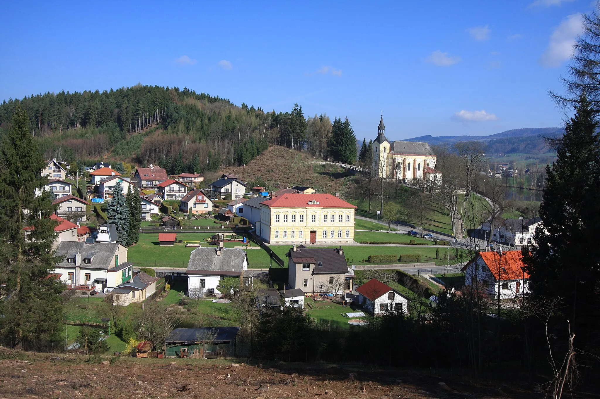 Photo showing: Batňovice - village in Trutnov District, the Czech Republic.