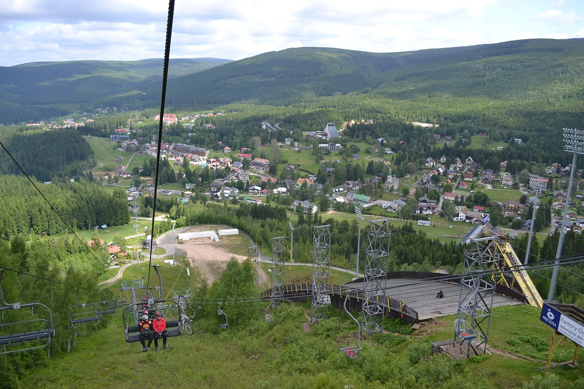 Photo showing: Cyklo - Čertova hora - Harrachov