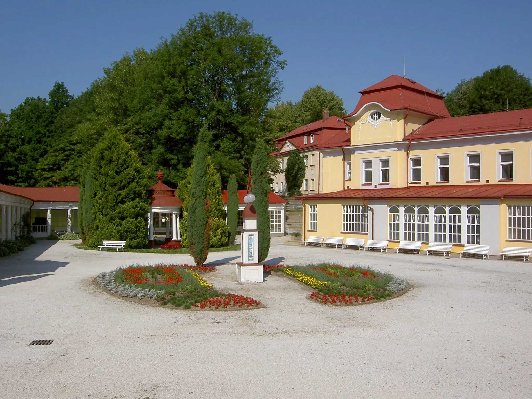 Photo showing: Spa Lázně Libverda in Jizera Mountains, Czech Republic