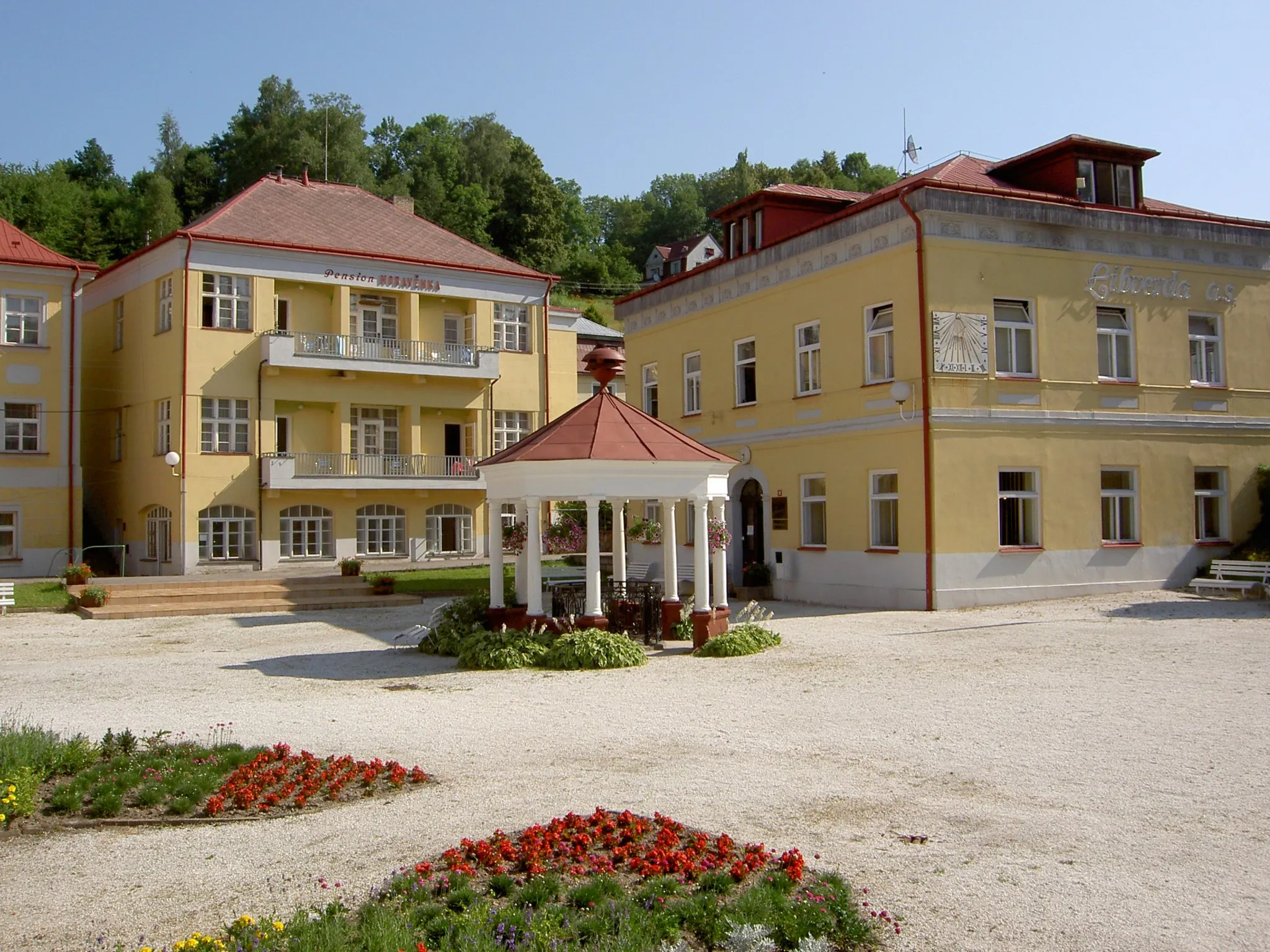 Photo showing: Spa Lázně Libverda in Jizera Mountains, Czech Republic