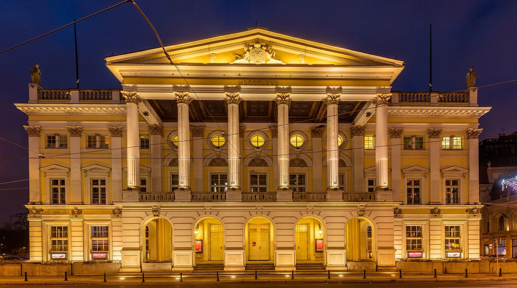 Photo showing: Opera house, Wrocław, Poland