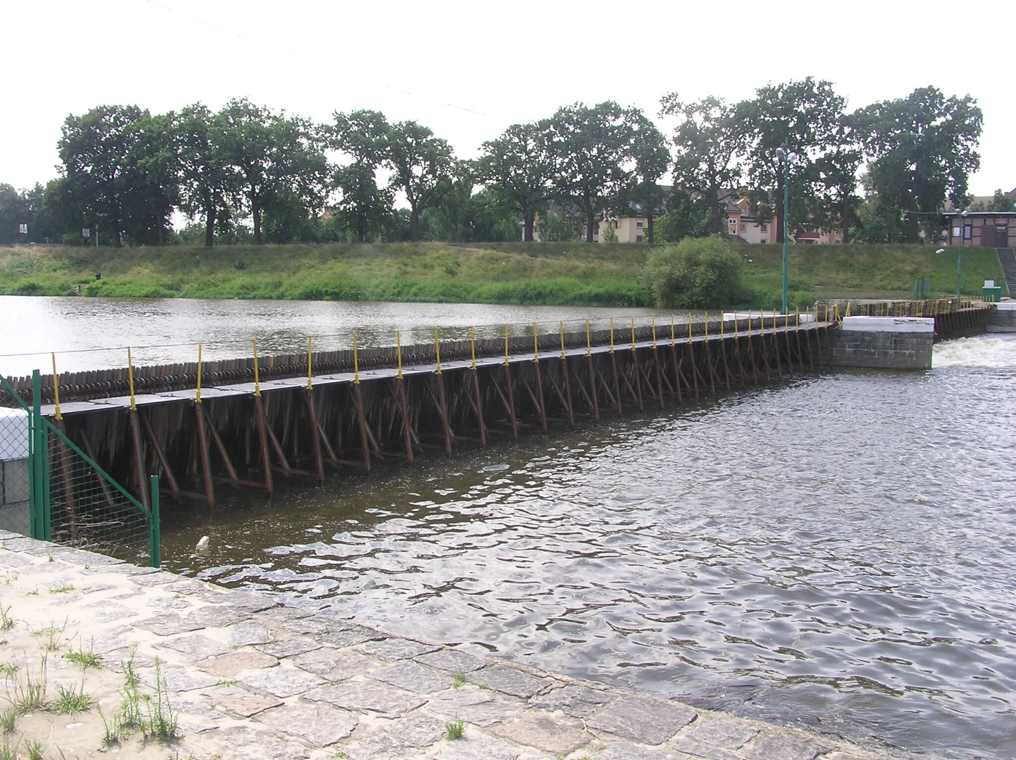 Photo showing: Wrocław, Psie Pole Weir