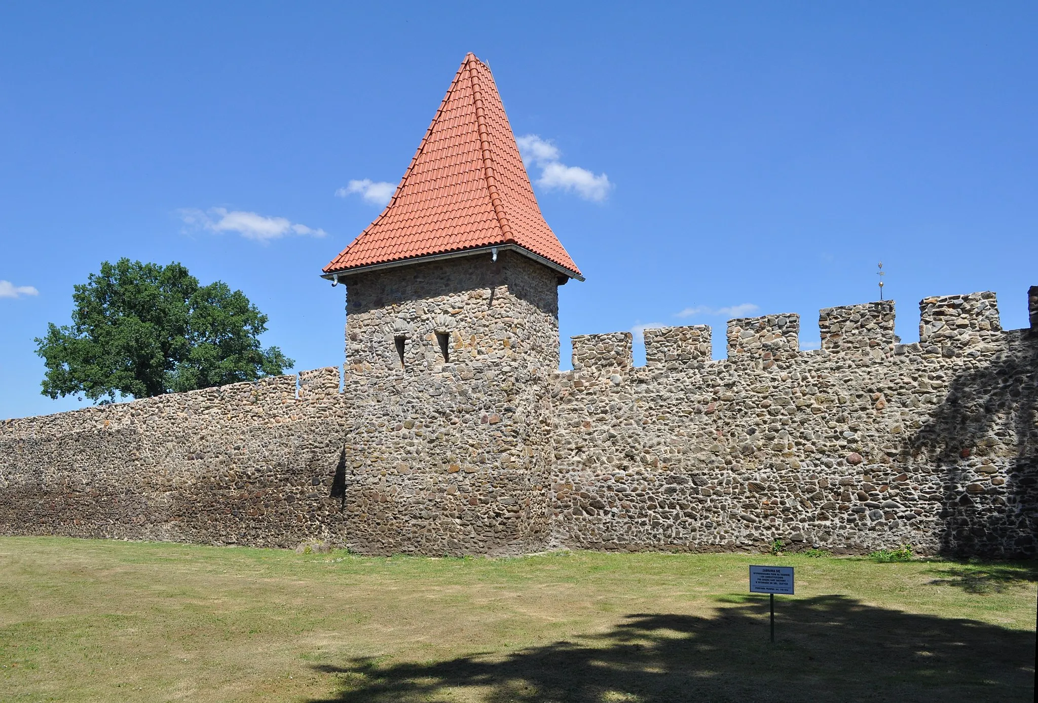 Photo showing: Świebodzice - mury miejskie