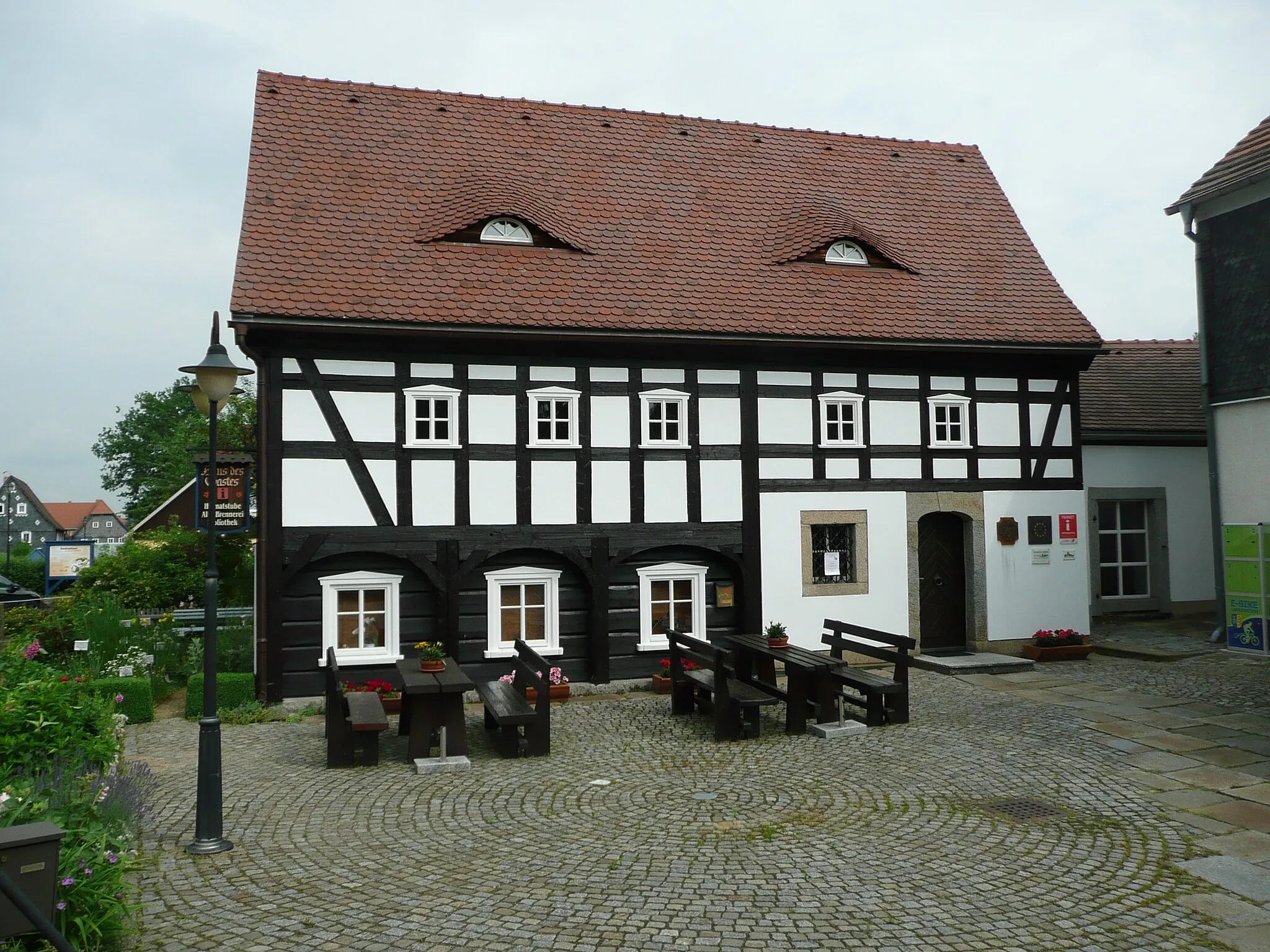 Photo showing: Touristeninformation in Obercunnersdorf