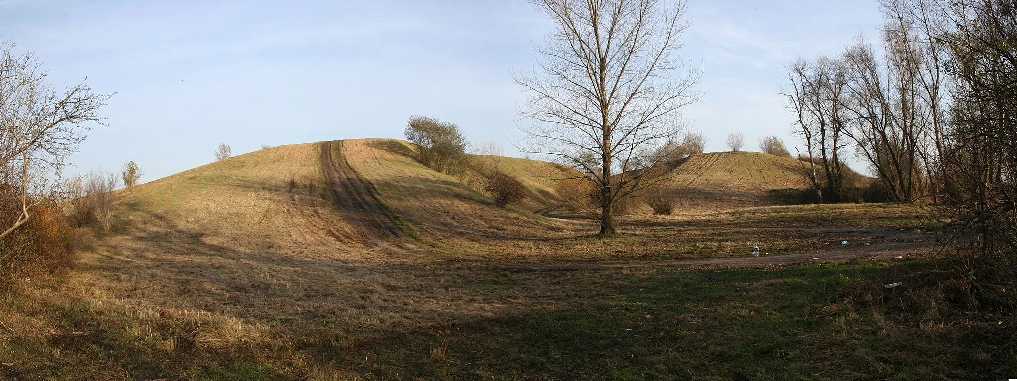 Photo showing: Wzgórze przy ulicy Ceglanej we Wrocławiu