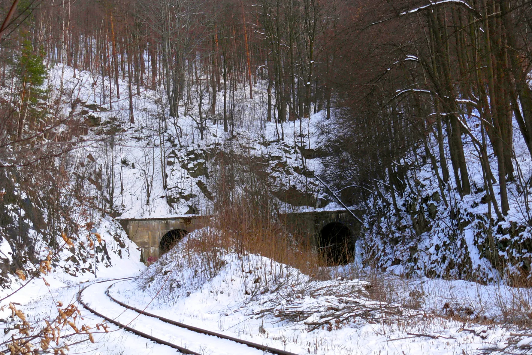 Photo showing: Wałbrzych - Najdłuższy tunel kolejowy w Polsce 1601 metrów