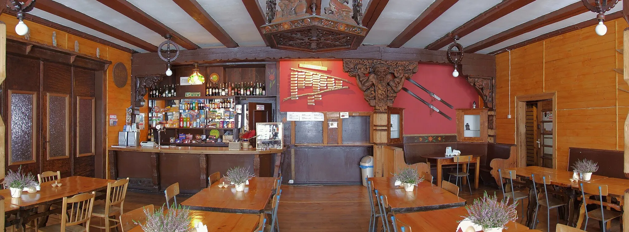 Photo showing: Mountain hostel "Andrzejówka", interior