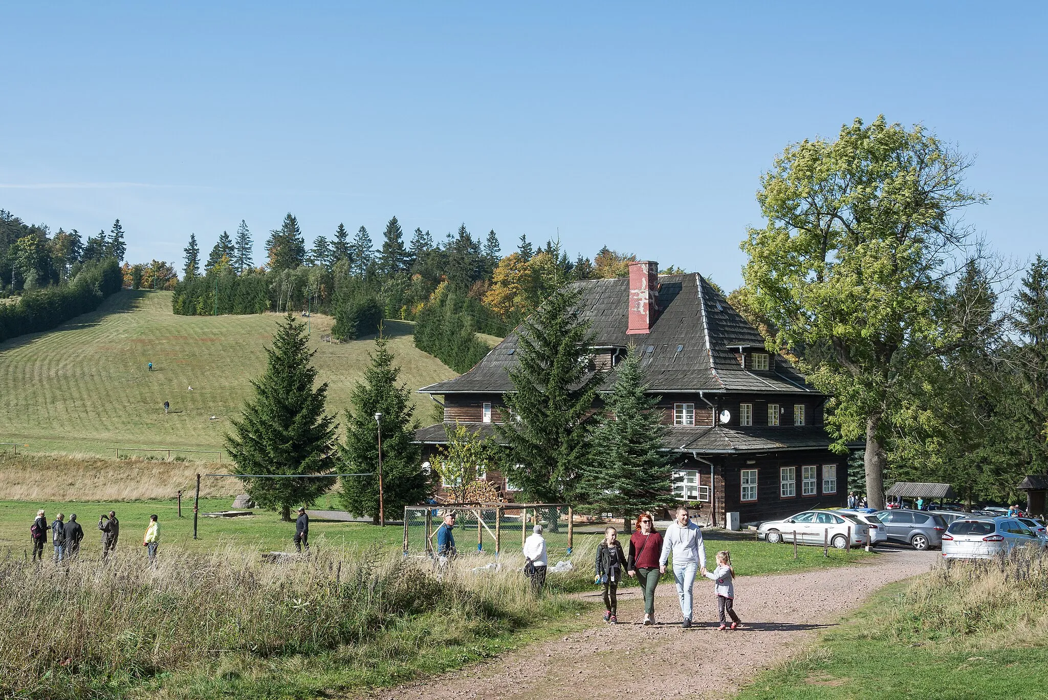 Photo showing: Andrzejówka hostel