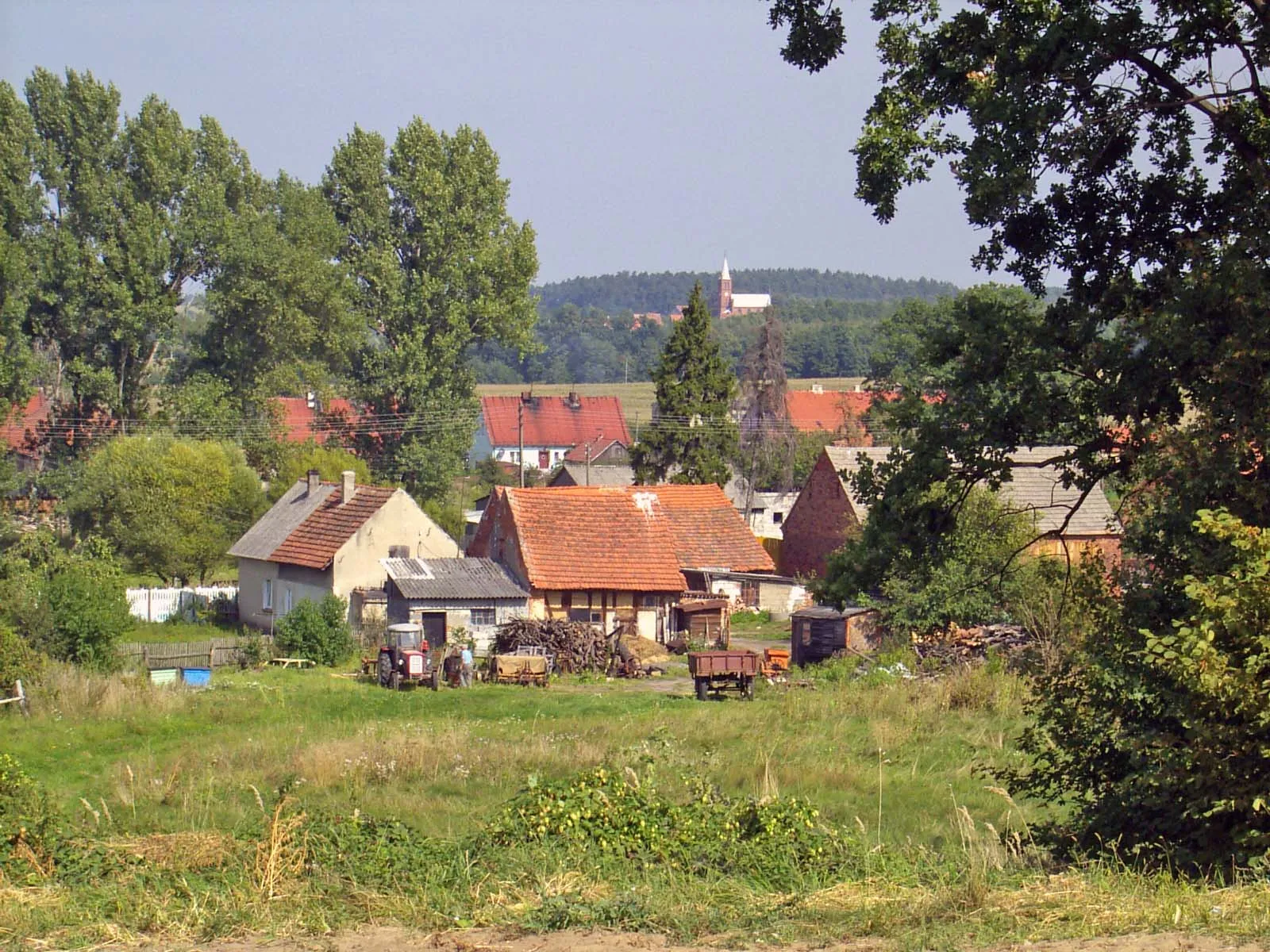 Photo showing: Panorama wsi.