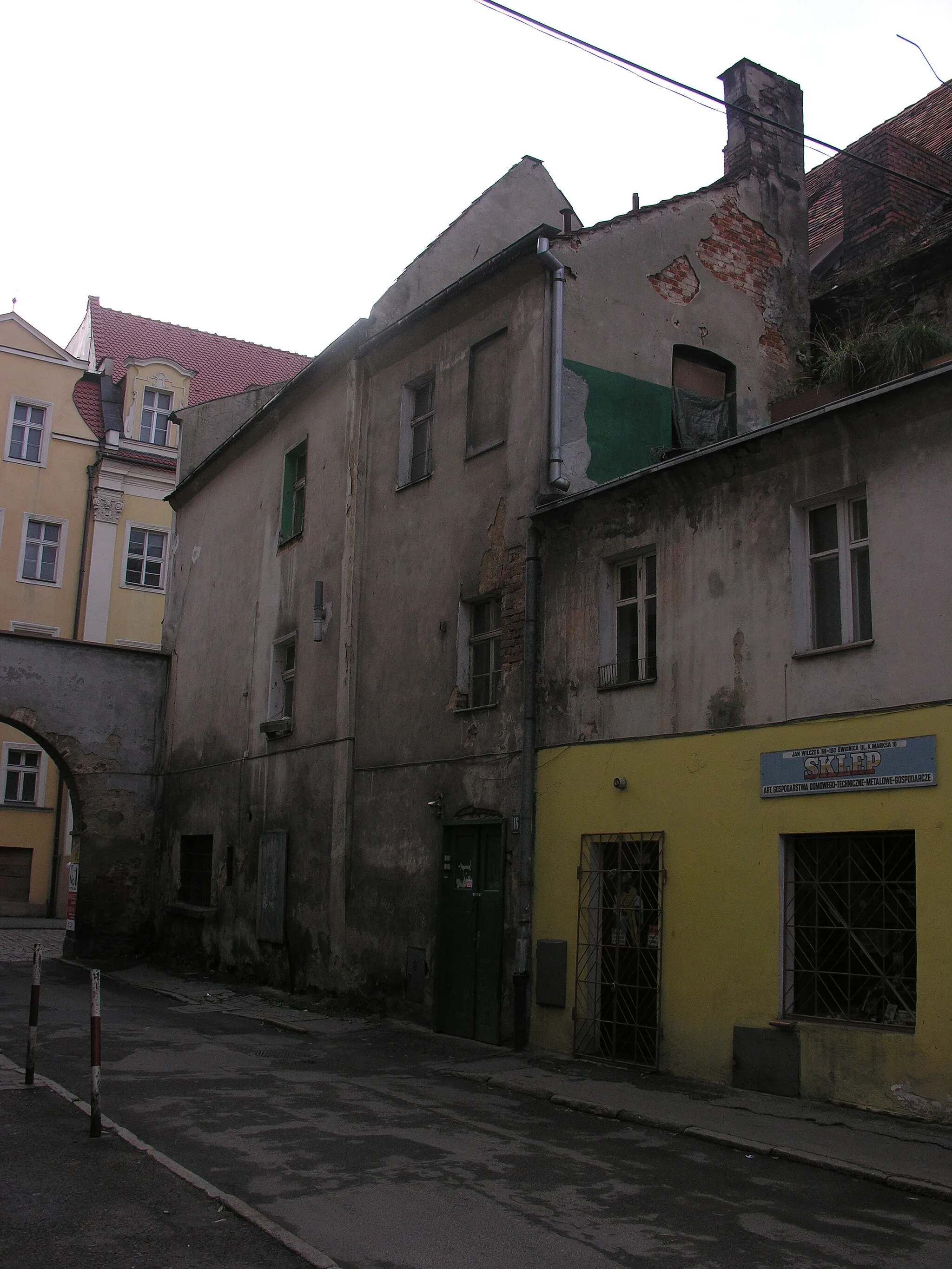 Photo showing: Dawna synagoga w Świdnicy, ul. Kotlarska 16