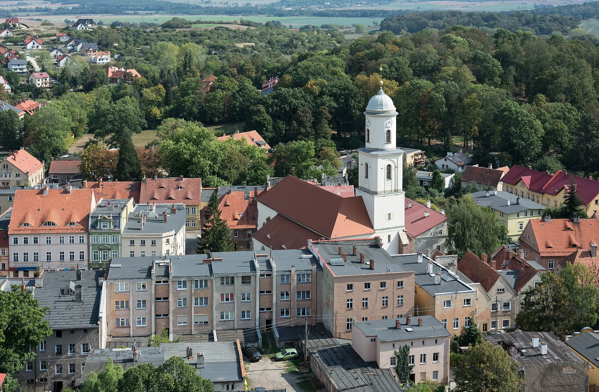 Photo showing: Center of Bolków