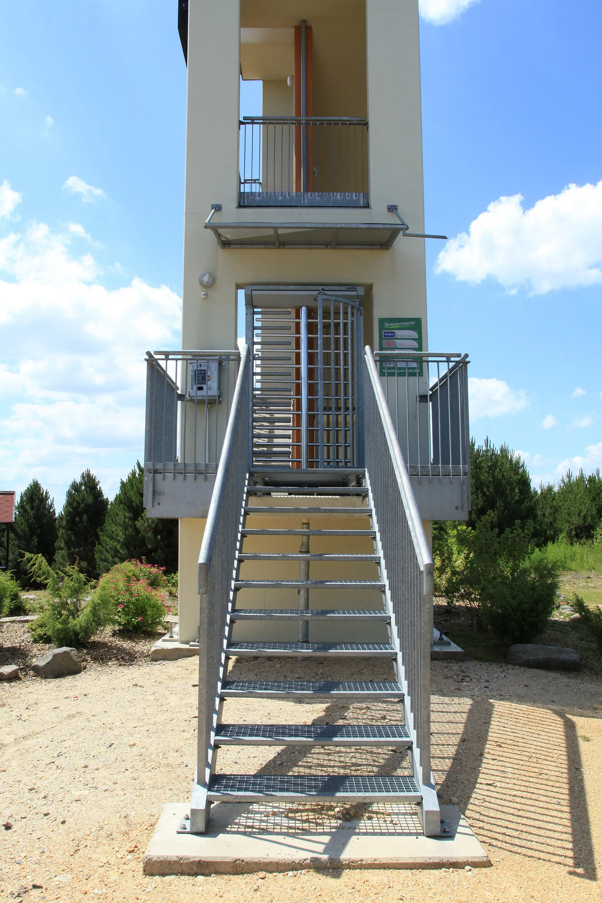 Photo showing: Aussichtsturm Neuberzdorfer Höhe in Schönau-Berzdorf