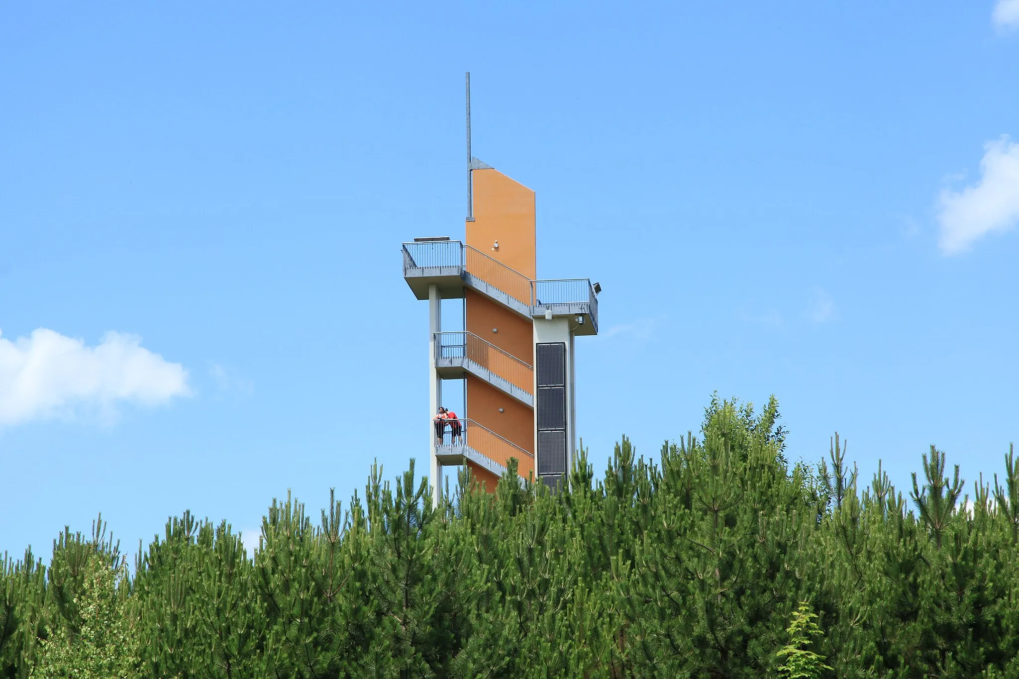 Photo showing: Aussichtsturm Neuberzdorfer Höhe in Schönau-Berzdorf