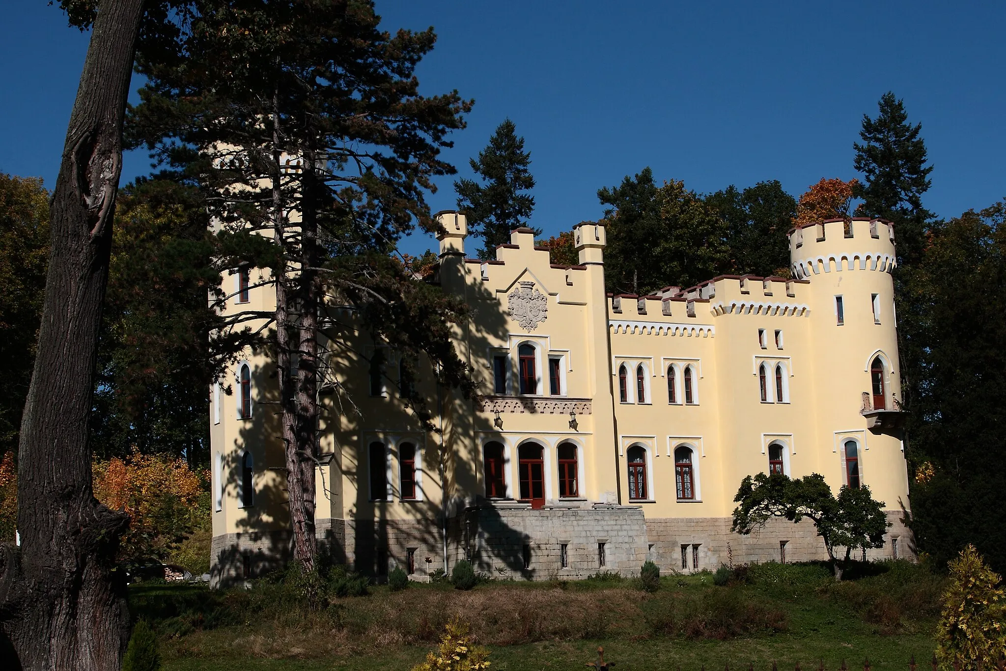 Photo showing: Myślibórz - zespół pałacowy, 2 poł. XIX: pałac (zabytek nr rejestr. A/3129/952 z 24.05.1991)