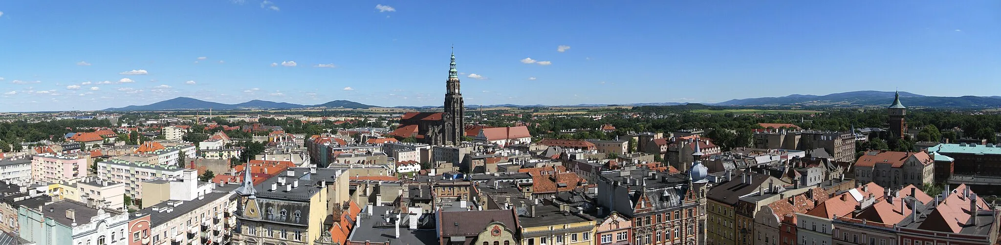 Photo showing: Świdnica - Panorama miasta