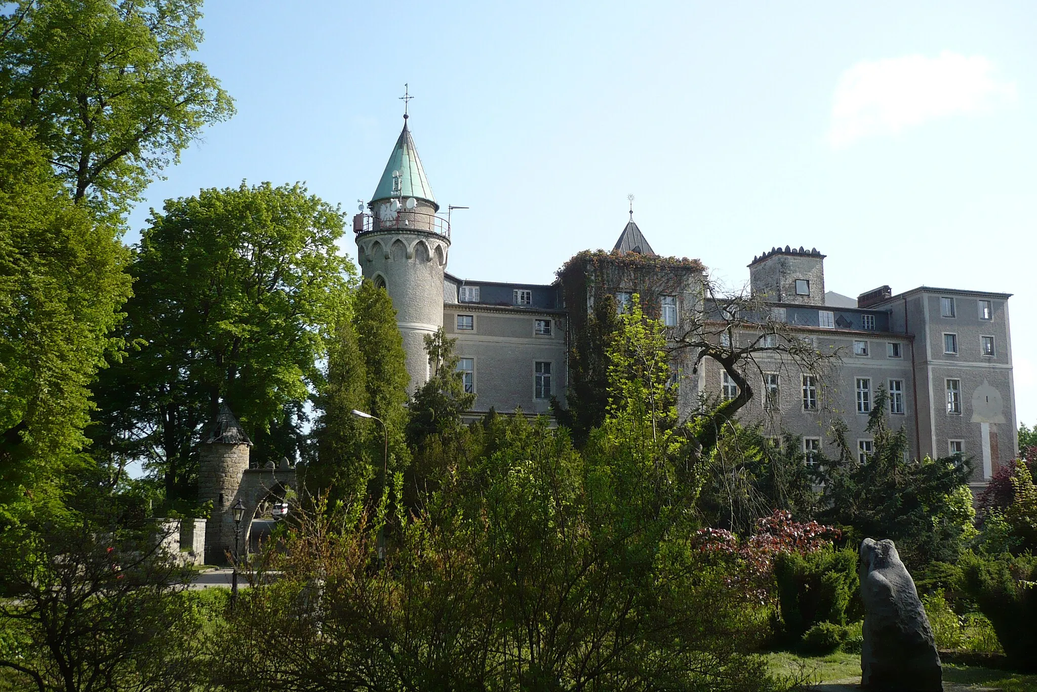 Photo showing: Szczytna. Zamek