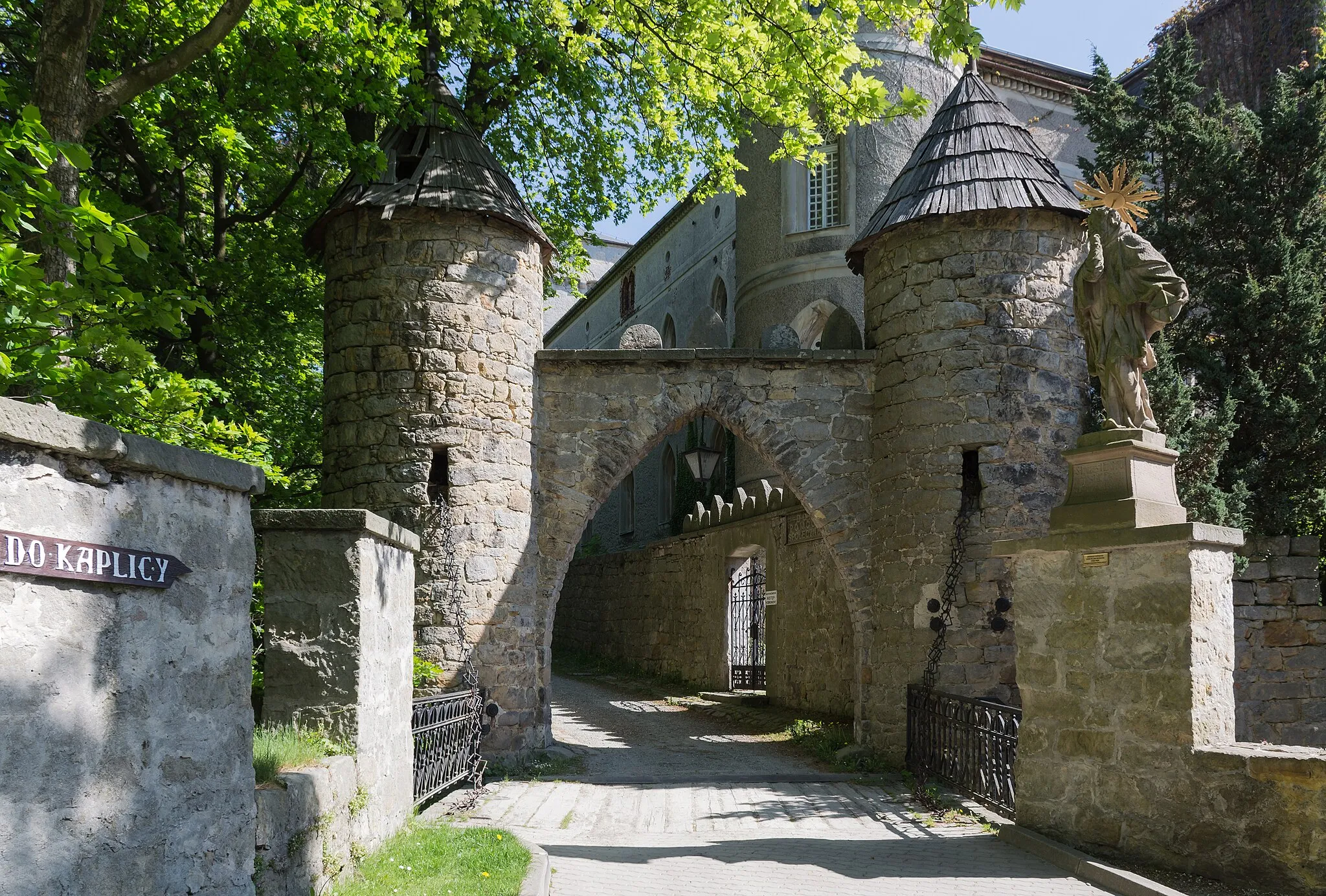 Photo showing: Leśna castle in Szczytna