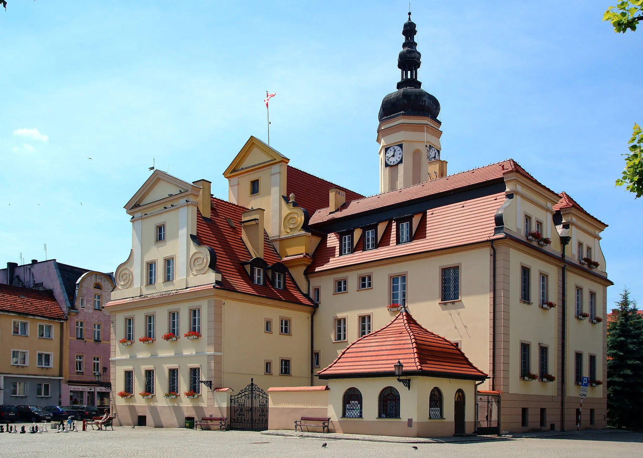 Photo showing: Ratusz w Wołowie