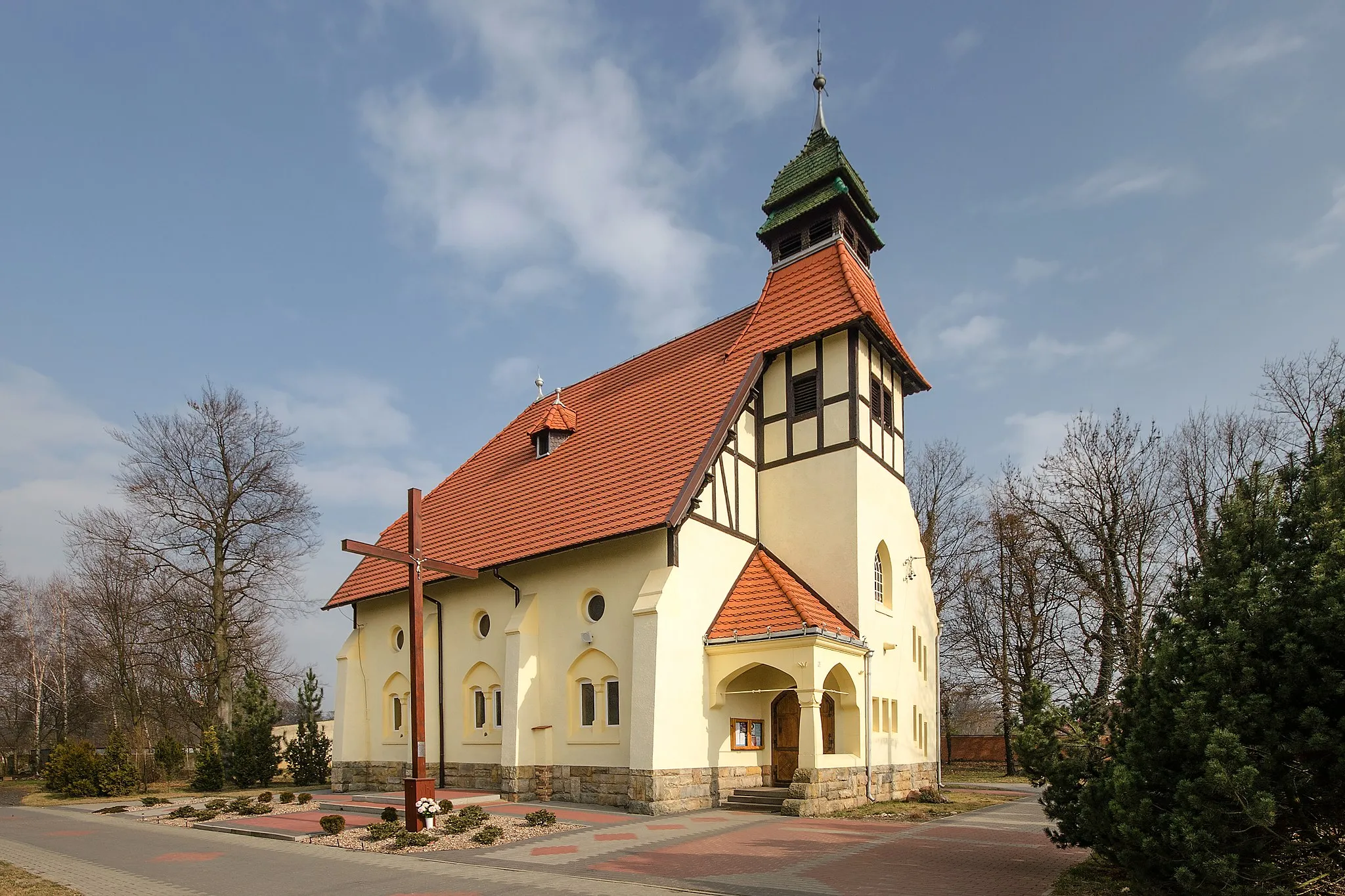 Photo showing: Kościół św Bartłomieja w Stradomii Wierzchniej, woj. dolnośląskie, pow. oleśnicki, gm. Syców