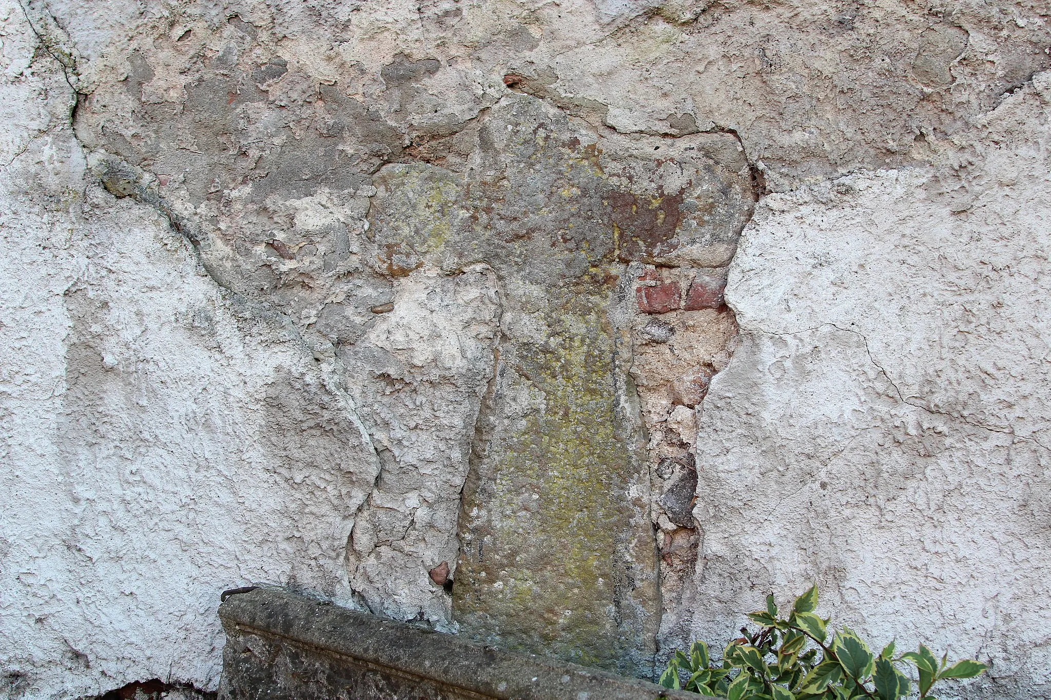 Photo showing: Stone cross in Rosochata