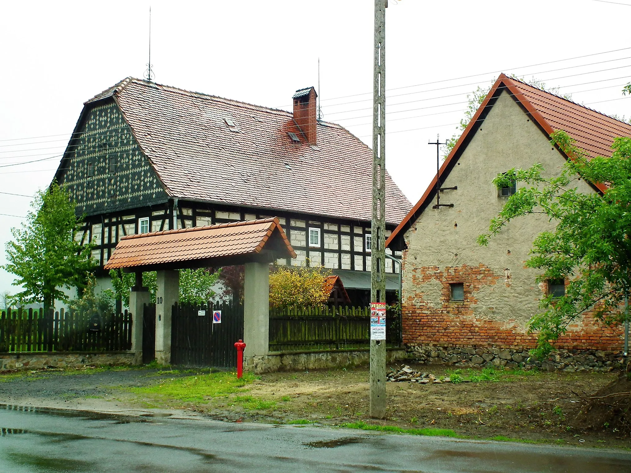 Photo showing: Radzimów w pow. zgorzeleckim.