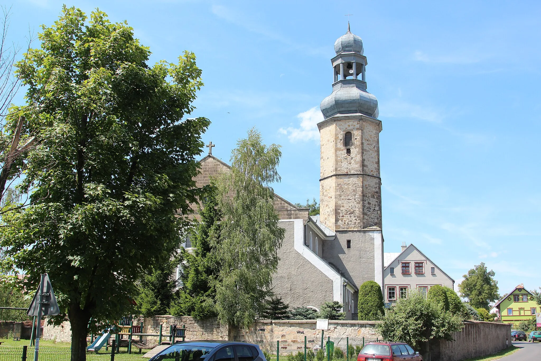 Photo showing: Our Lady of the Angels church in Nowa Wieś Grodziska