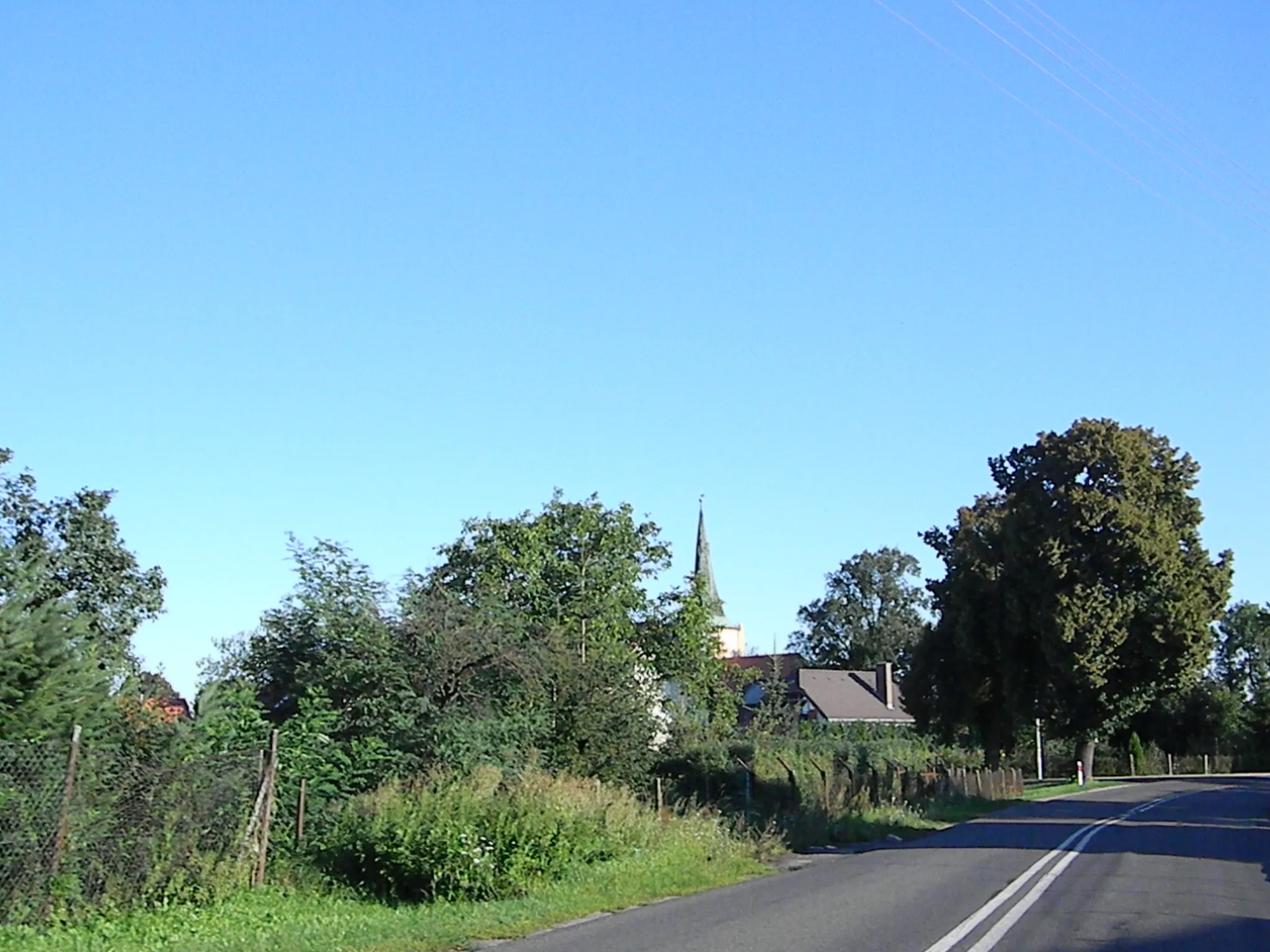 Photo showing: Mojęcice village, wolowski county, Poland