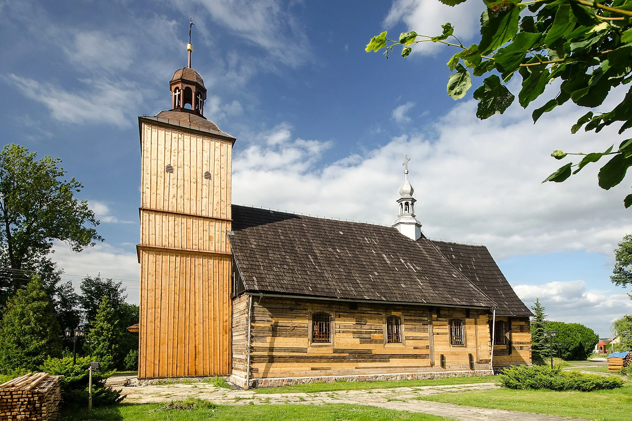 Photo showing: Grębanin, kościół p.w. Niepokalanego Poczęcia NMP, 1615, 1712, 1850