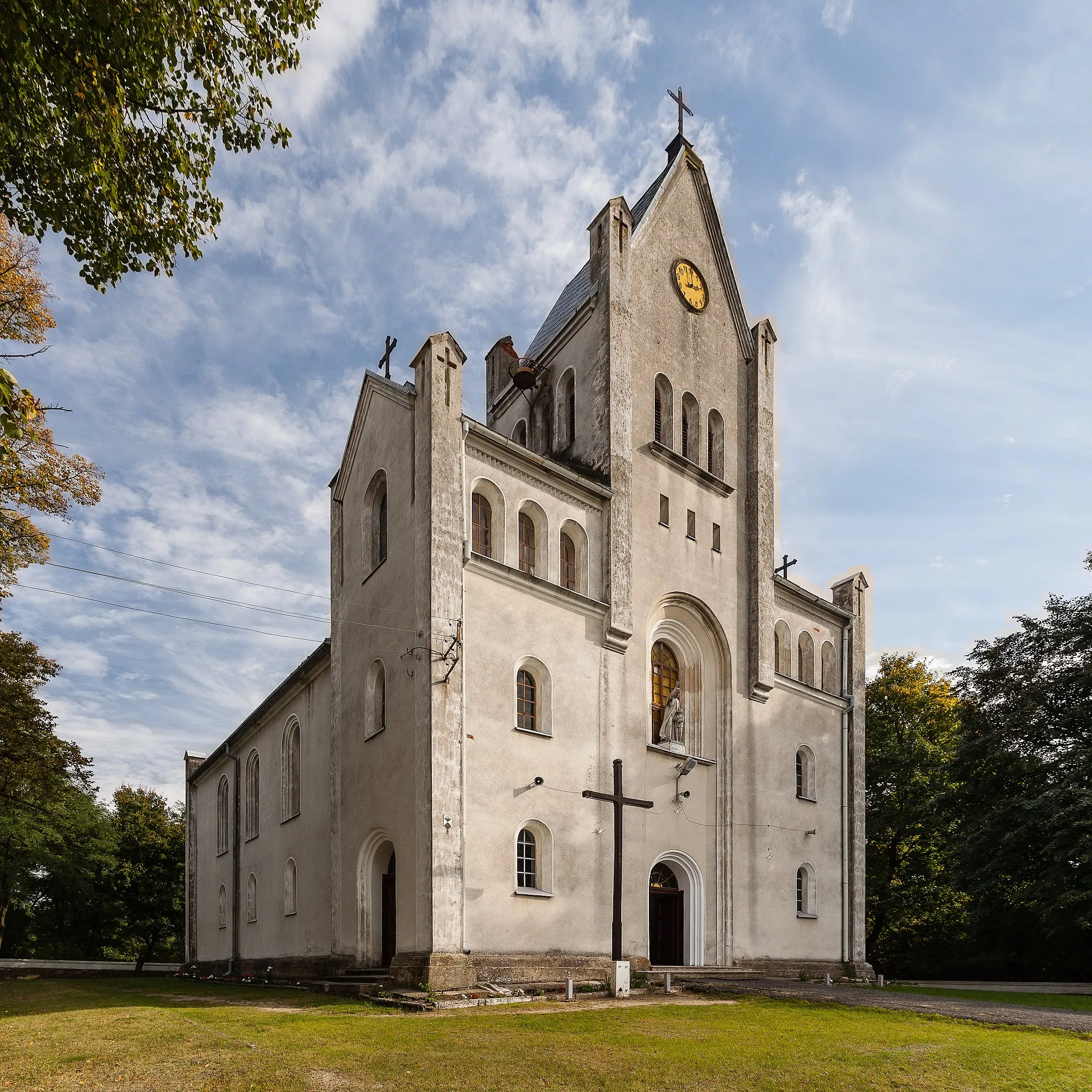 Photo showing: Our Lady of Częstochowa church in Grabowno Wielkie
