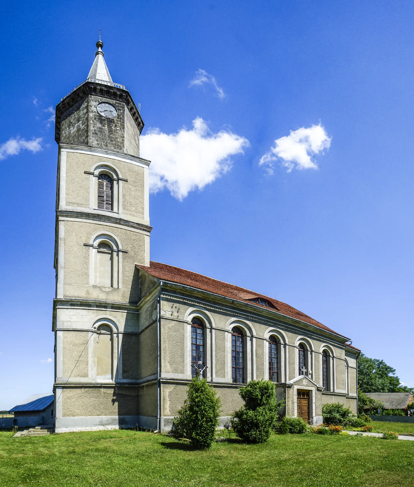 Photo showing: Godzieszów, kościół rzymskokatolicki p.w. Wniebowzięcia NMP.