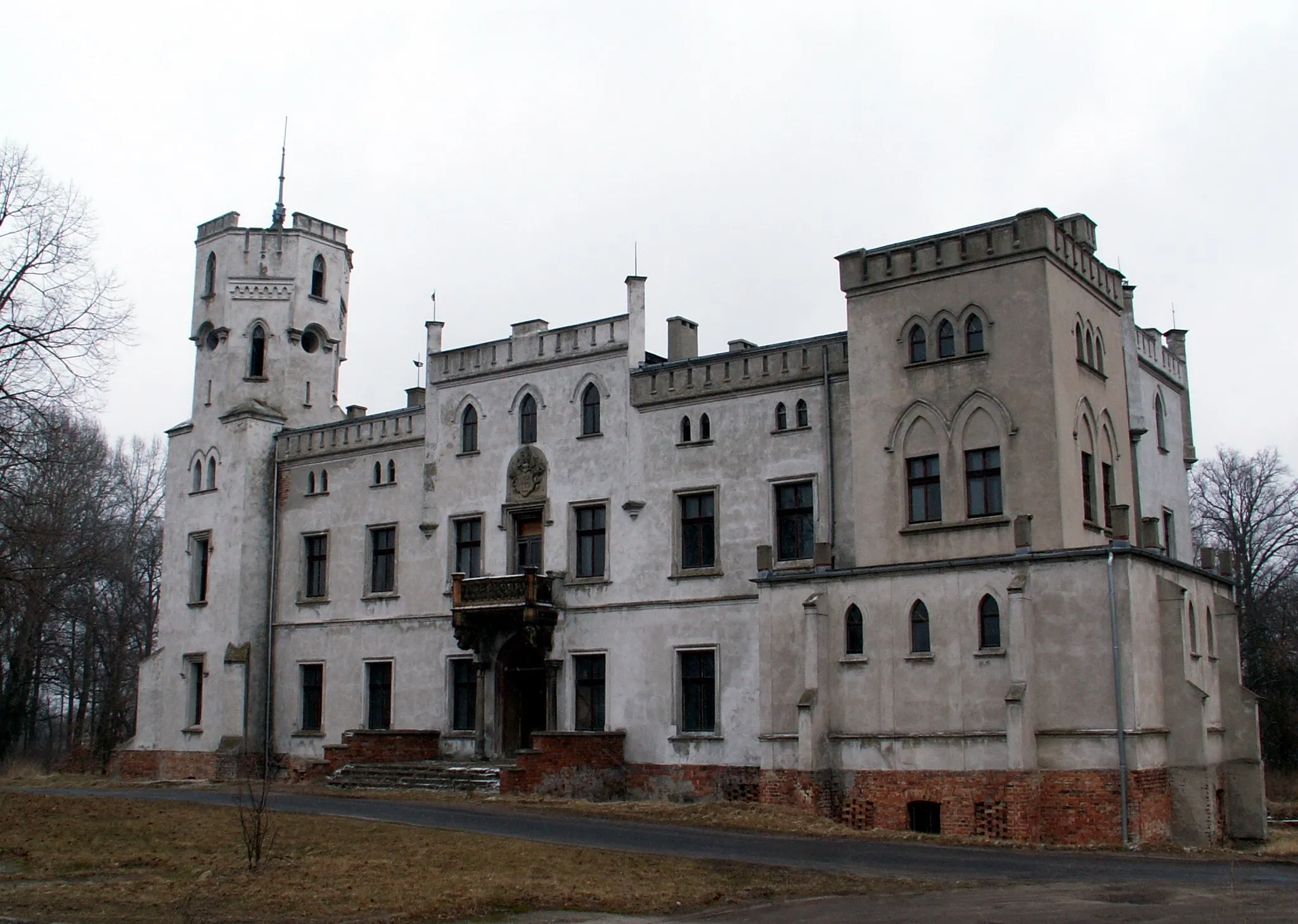 Photo showing: Pałac z XVI wieku w Drwalewicach (województwo lubuskie)