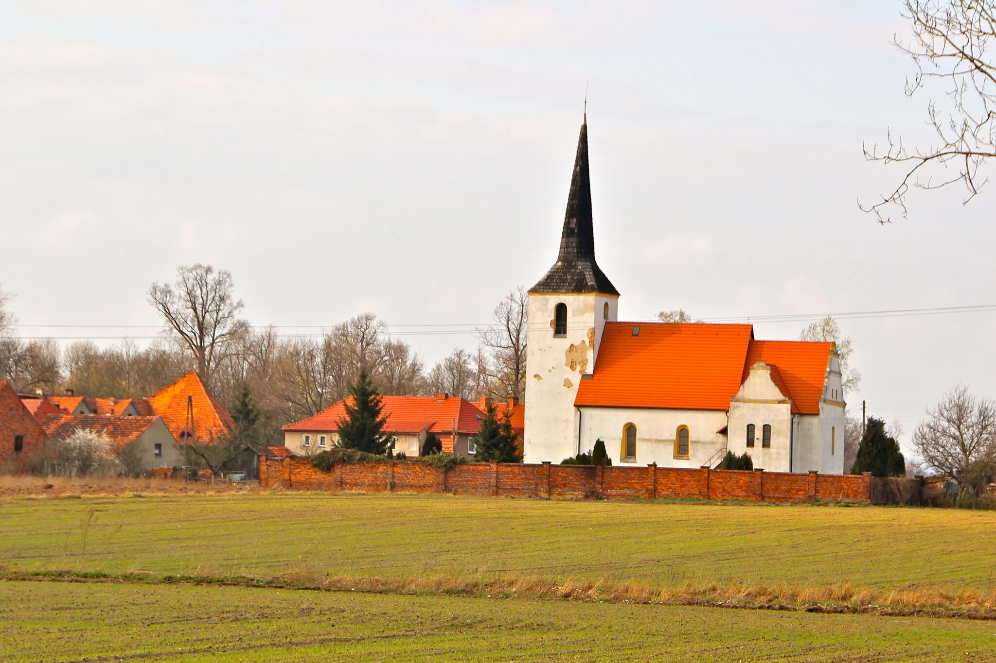 Photo showing: Buczyna – województwie dolnośląskim, w powiecie polkowickim, w gminie Radwanice.