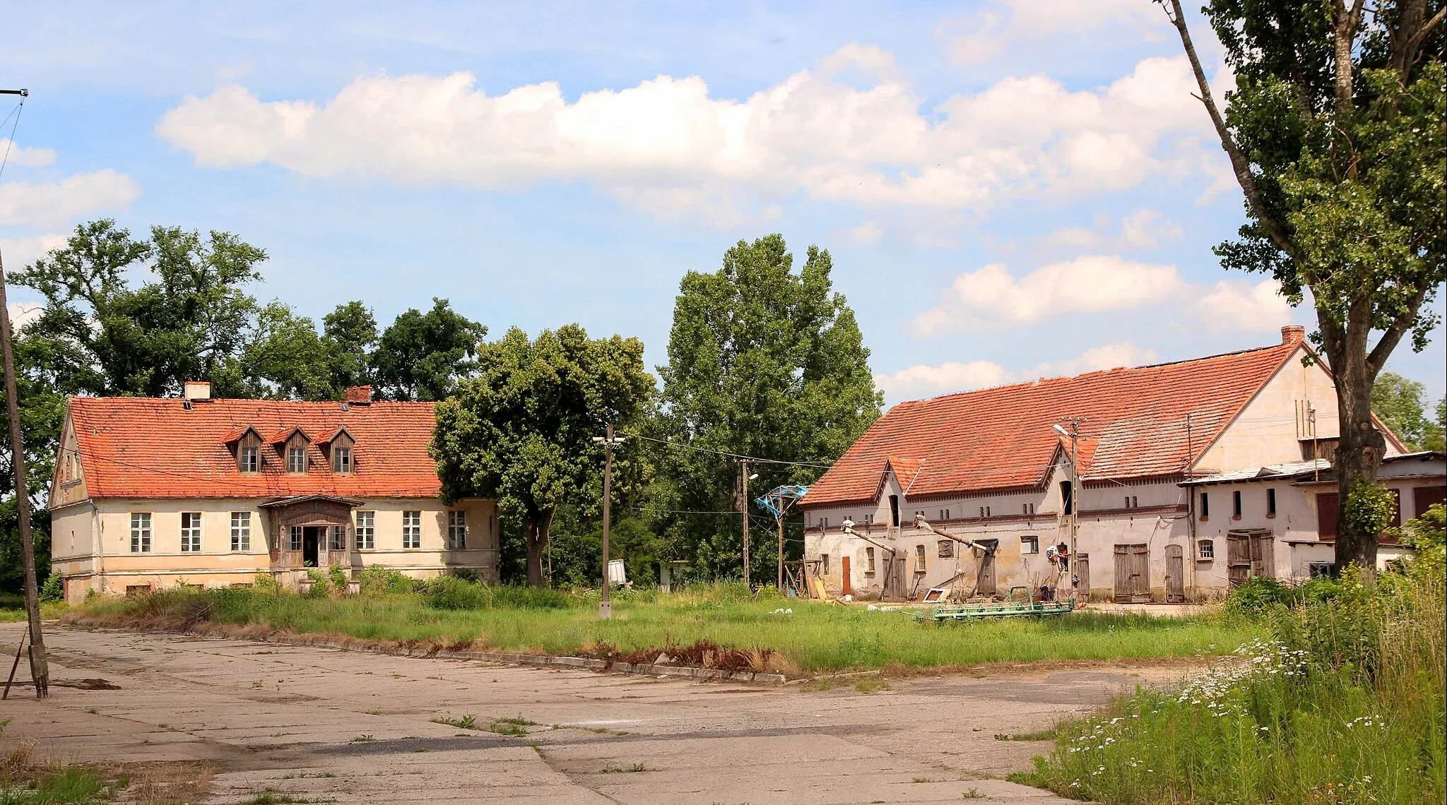 Photo showing: Folwark w Bożeniu