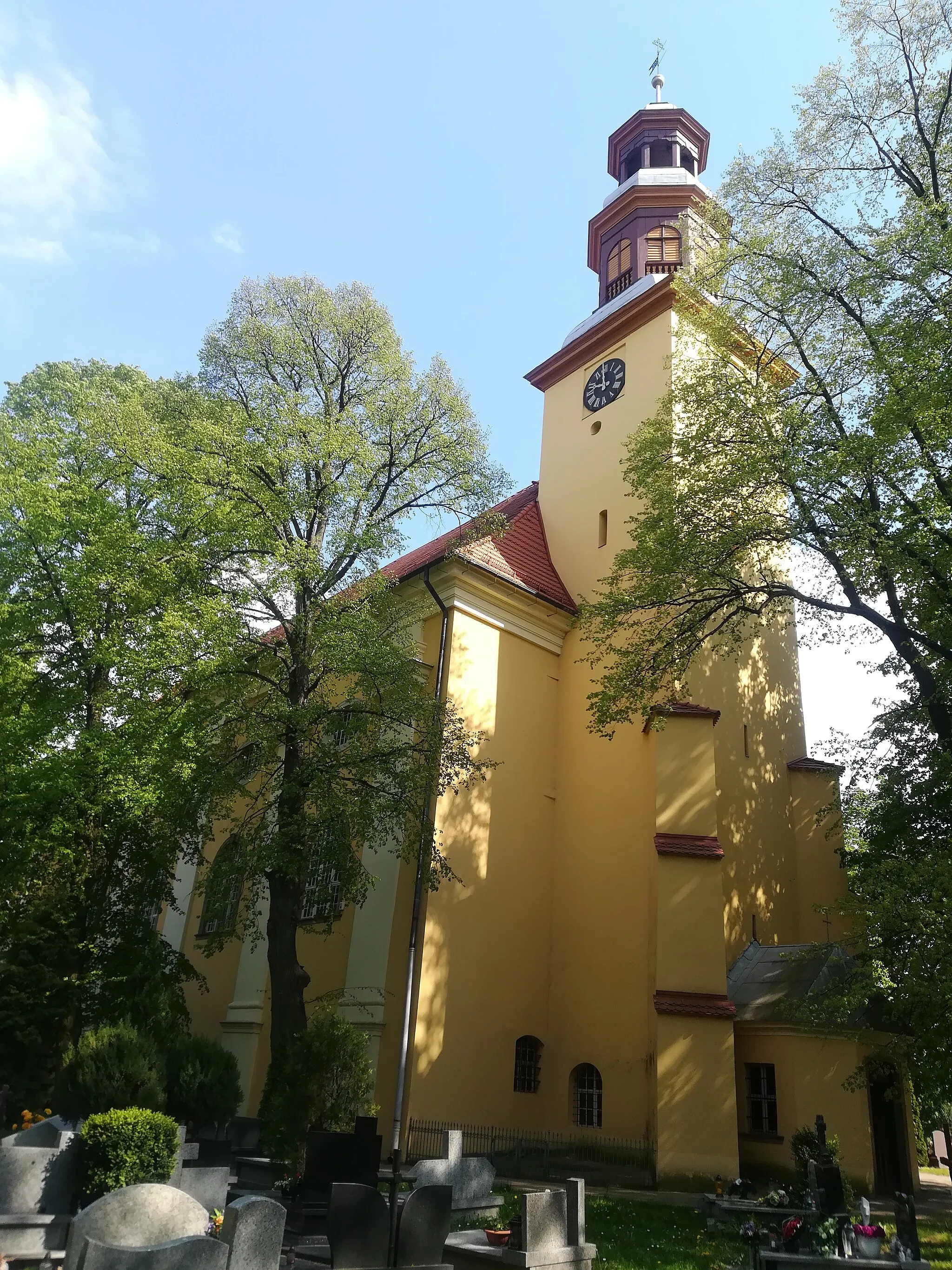 Photo showing: Kościół św. Józefa Oblubieńca - Stare Bogaczowice.